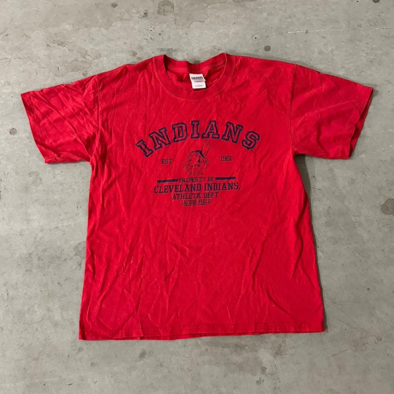 MLB Vintage 2000 Cleveland Indians Tee Size US L / EU 52-54 / 3 - 1 Thumbnail
