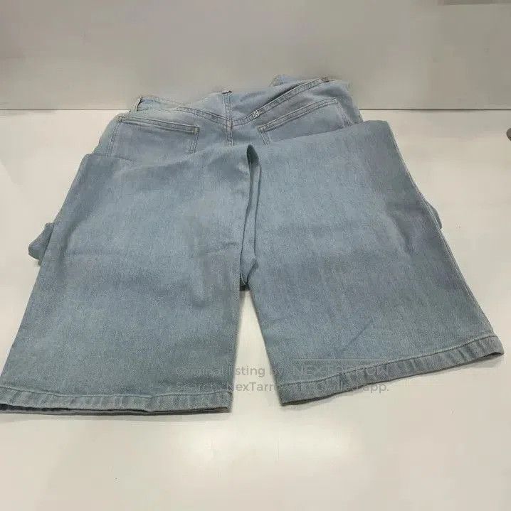 Givenchy Givenchy SS23 Light Washed Wide-Leg Jeans. Size US 30 / EU 46 - 9 Thumbnail