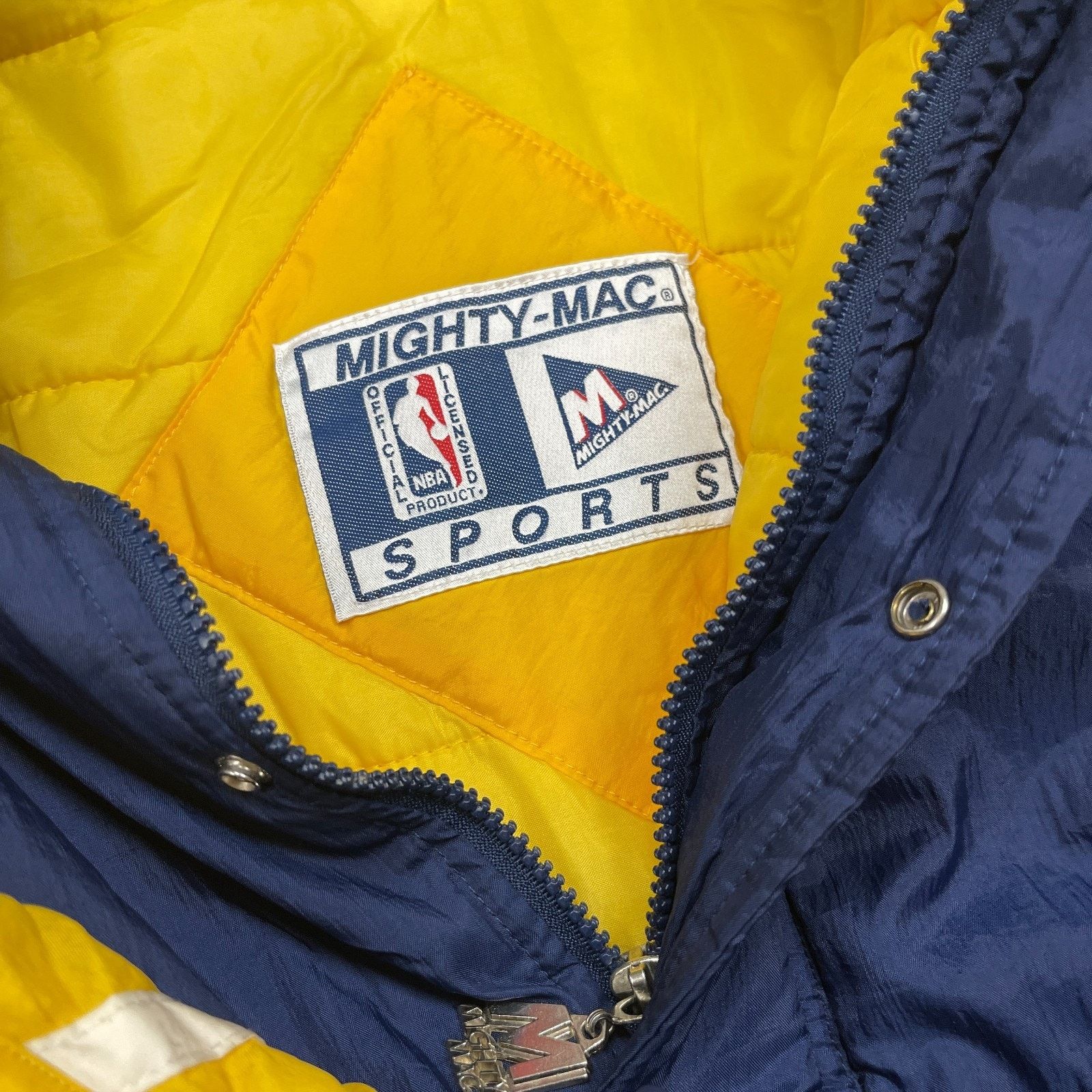 Vintage Vintage Indiana Pacers Mighty Mac Parka Jacket Large 16/18 Size US L / EU 52-54 / 3 - 7 Thumbnail