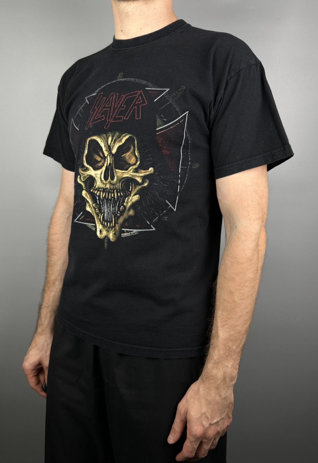 Band Tees Vintage Slayer The Skull 2006 T Shirt Tee Metal Rock 90s Size US M / EU 48-50 / 2 - 9 Thumbnail