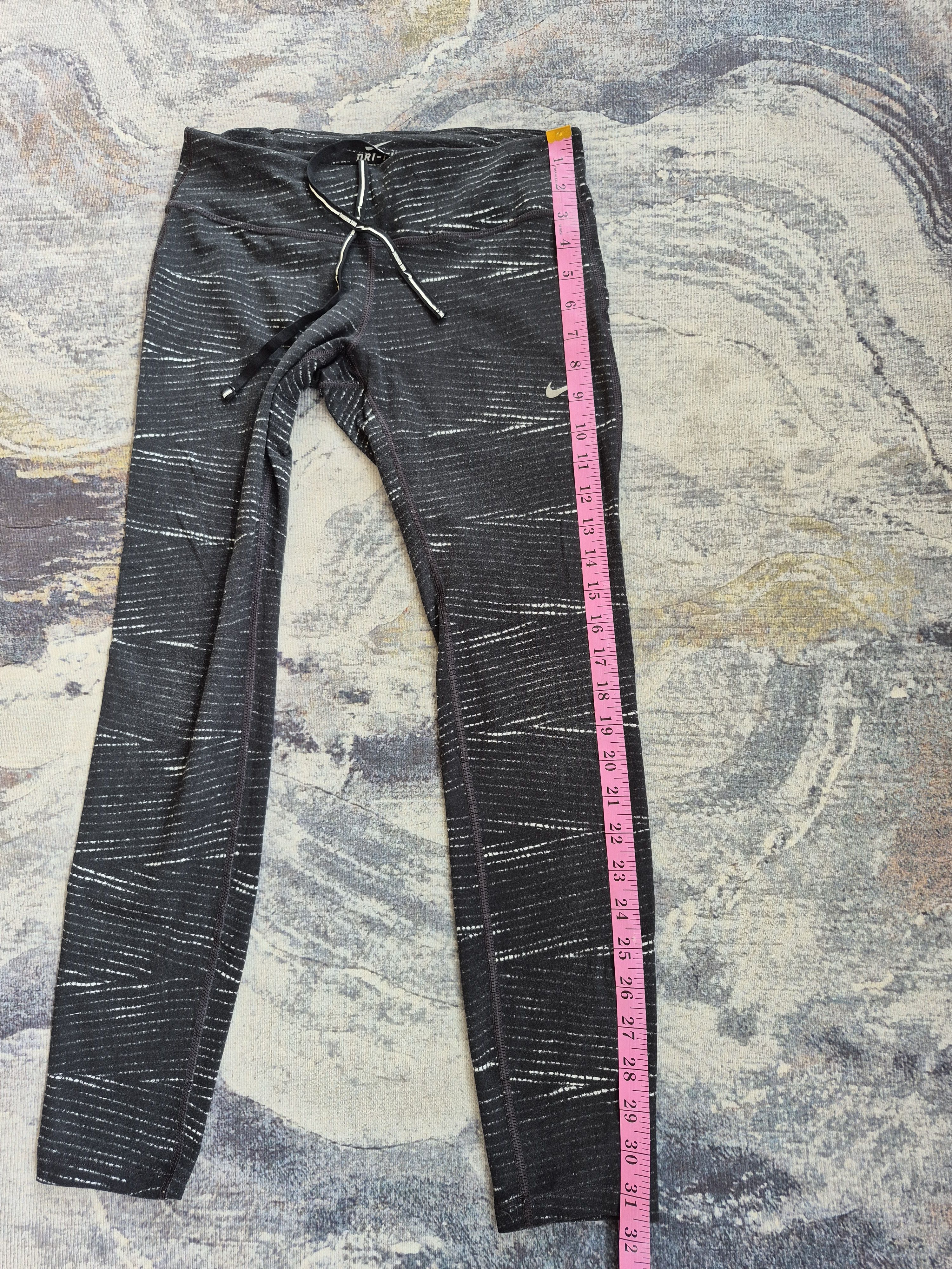 Nike 🔥 Nike Running Dri Fit Long Pants Legging Size US 26 / EU 42 - 16 Thumbnail
