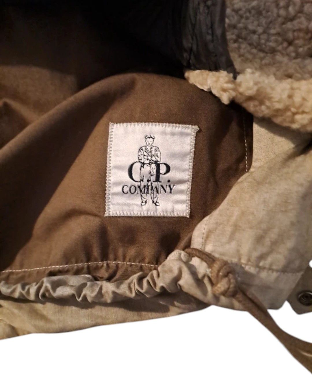 C.P. Company F/W 2003 SHEEP FUR COLLAR GOOGLE JACKET Size US M / EU 48-50 / 2 - 4 Thumbnail
