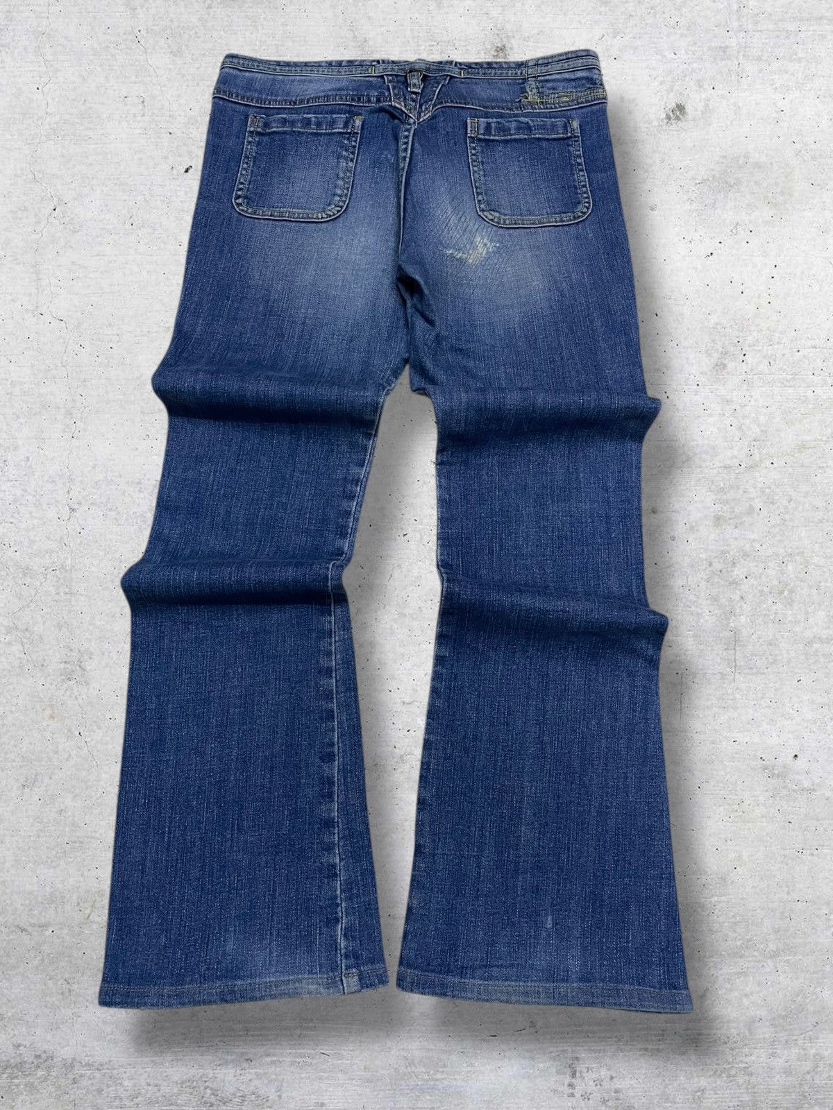 Marithe + Francois Girbaud VINTAGE MARITHE FRANCOIS GIRBAUD OG FLARED DENIM STREETWEAR Size US 29 - 8 Thumbnail