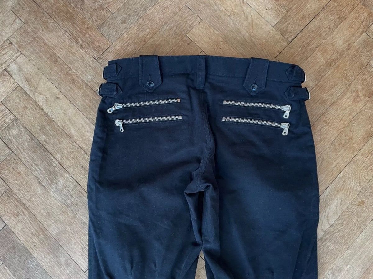 Dolce & Gabbana Dolce & Gabbana AW2006 Bondage Buckle Zipper Black Pants Size US 31 - 9 Thumbnail