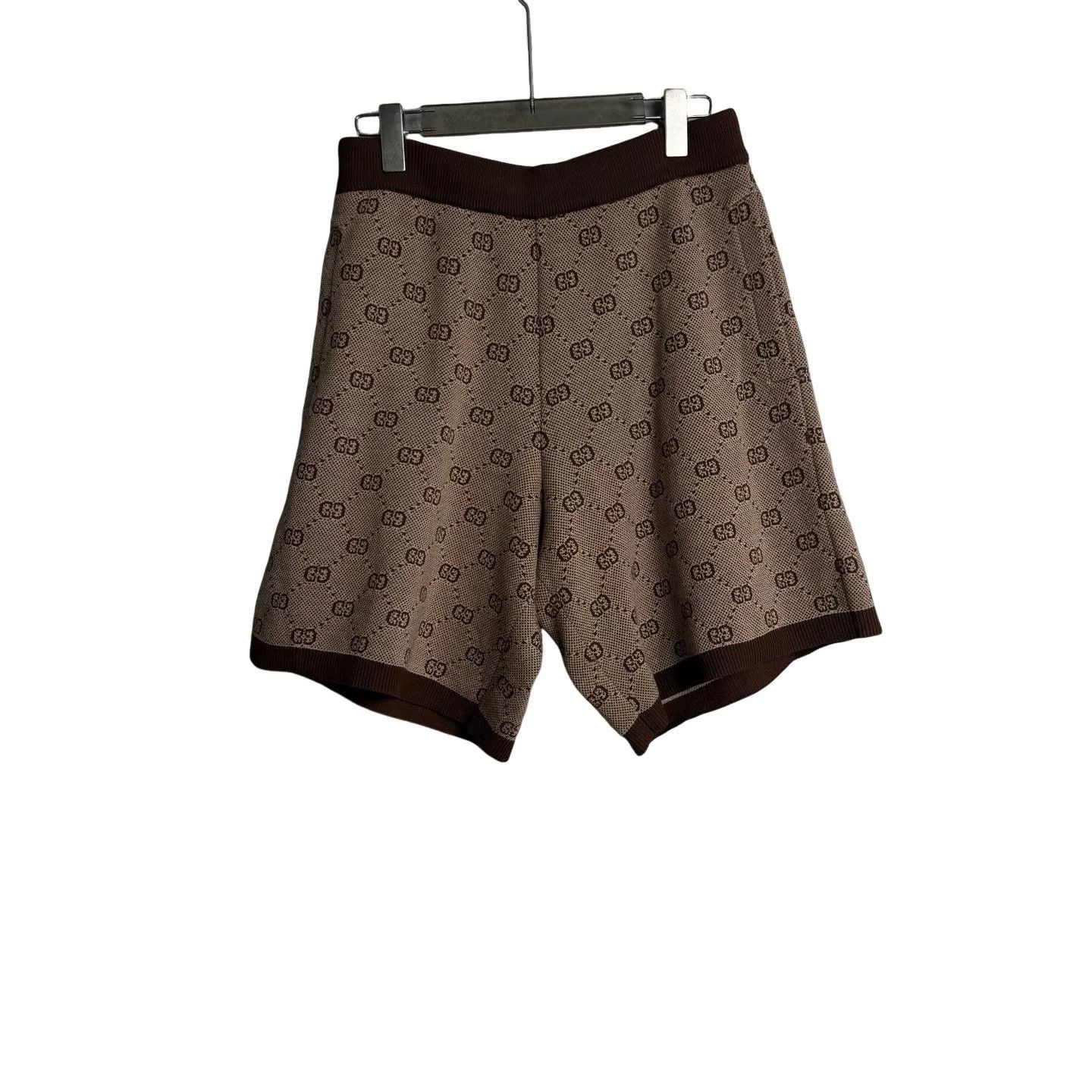 Gucci Gucci GG Jacquard Wool Knit Shorts 31 Size US 31 - 1 Thumbnail