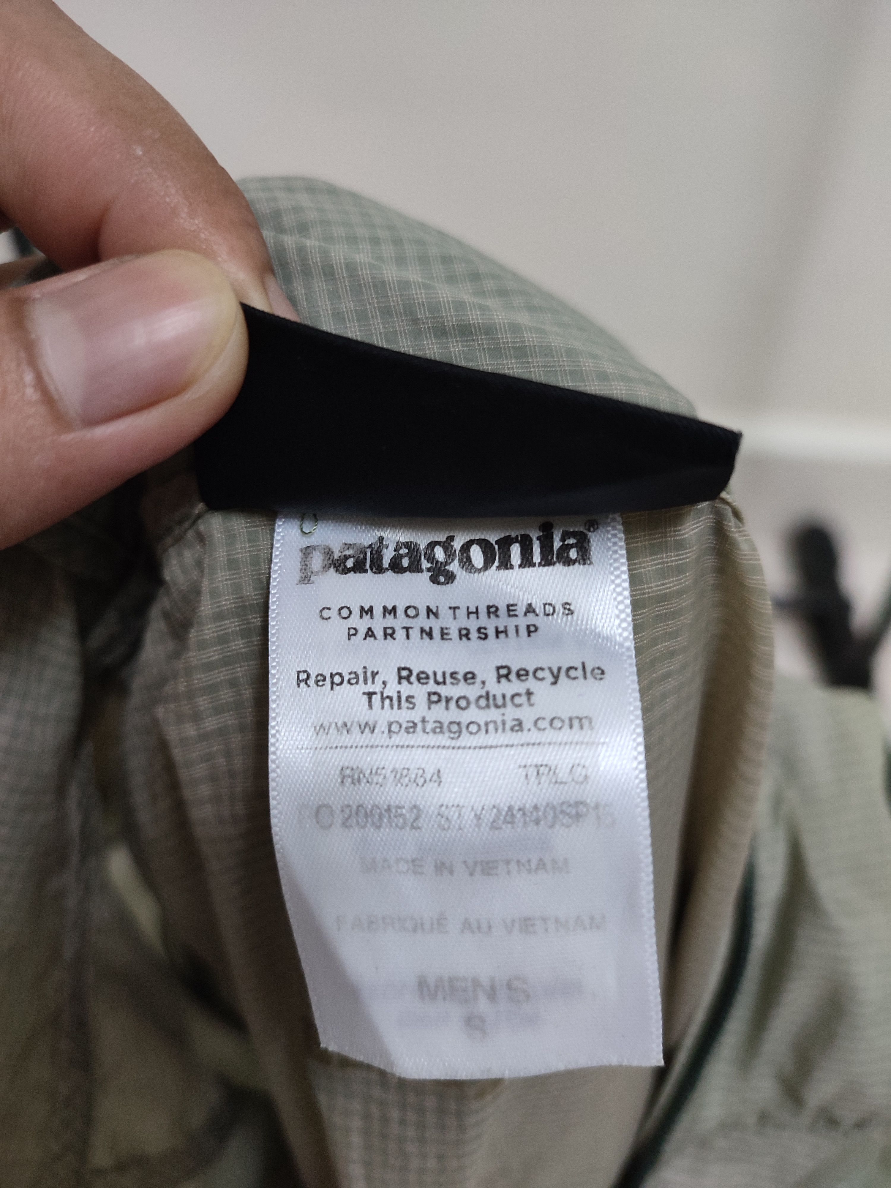 Patagonia Vintage Patagonia Windbreaker Light Jackets Size US S / EU 44-46 / 1 - 13 Thumbnail