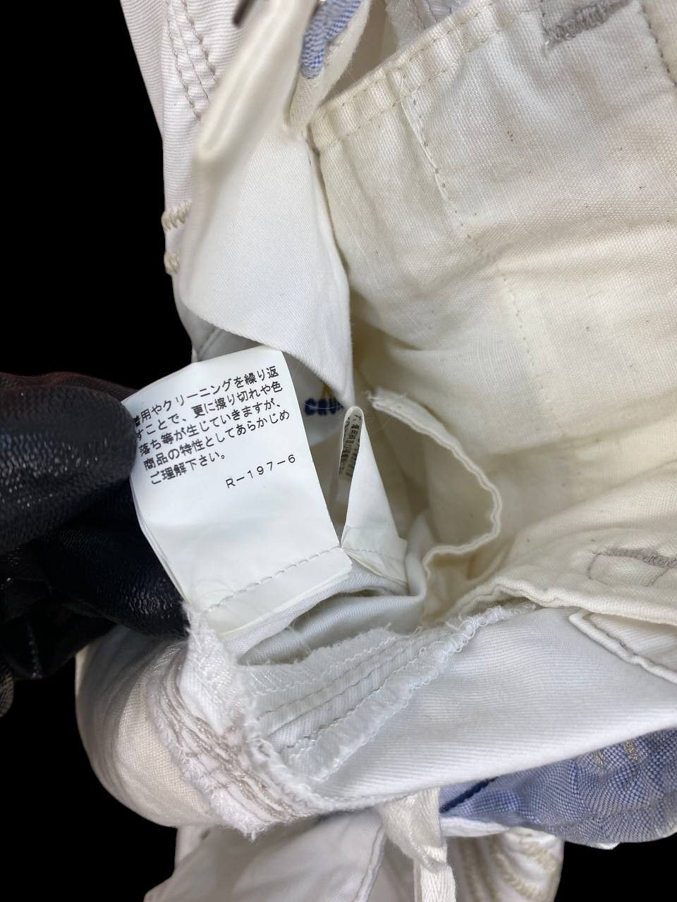 Polo Ralph Lauren Polo Ralph Lauren Off-White Utility Cargo spider-web Stitch Size US 30 / EU 46 - 13 Thumbnail