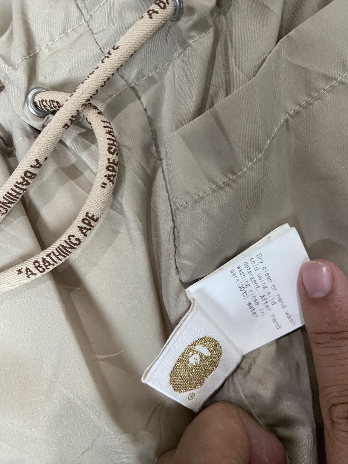Bape × Japanese Brand A Bathing Ape Bape Classic Brown Down Puffer Jacket Size US M / EU 48-50 / 2 - 7 Thumbnail