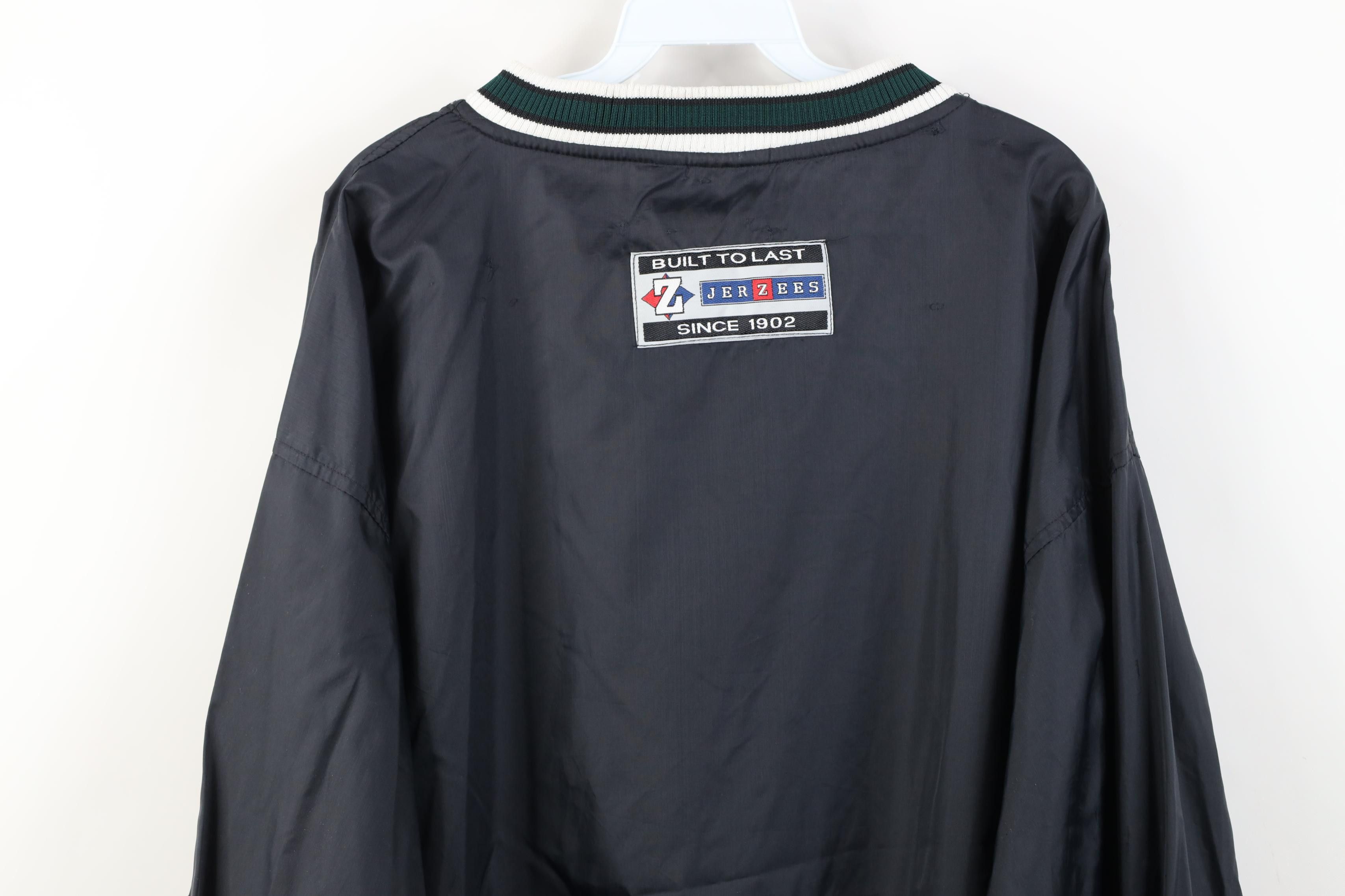 Vintage Vintage 90s Streetwear Golf Windbreaker Jacket Black Size US XL / EU 56 / 4 - 16 Thumbnail
