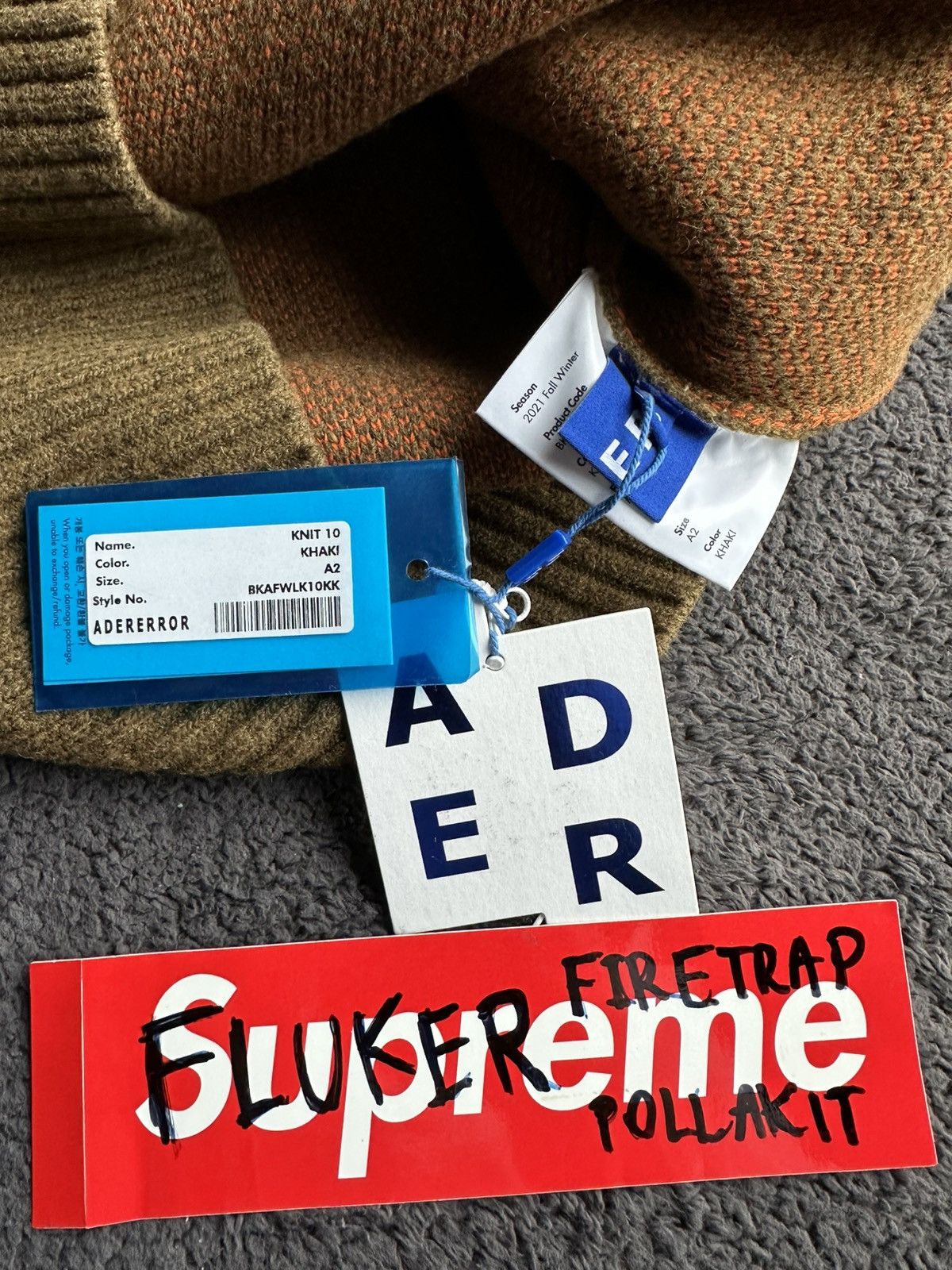 Ader Error ADER ERROR Knit Size 2 (XL) Size US XL / EU 56 / 4 - 4 Thumbnail
