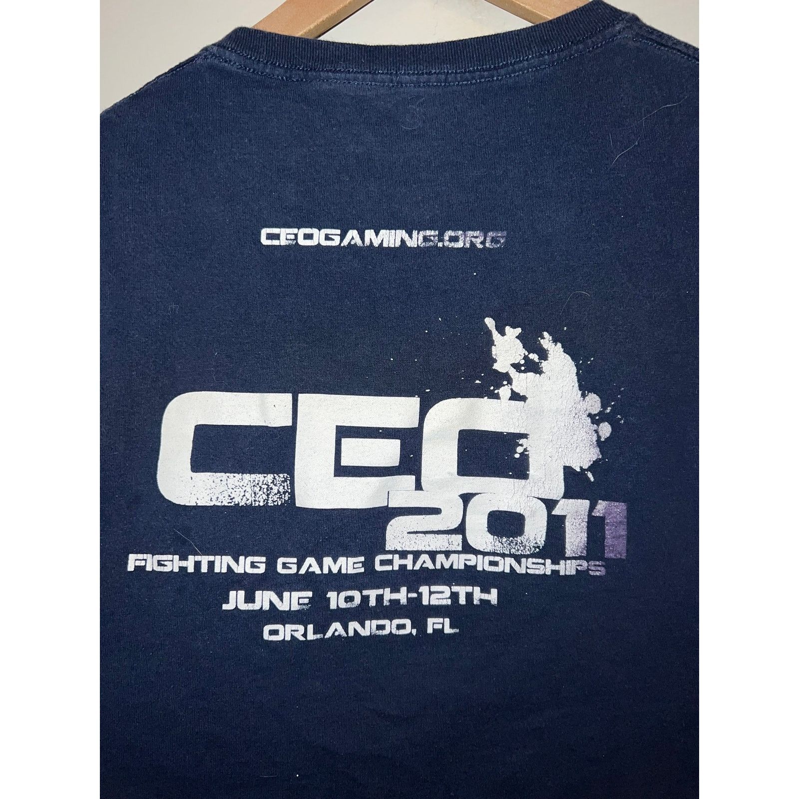 Fruit Of The Loom CEO Gaming Shirt Video Game Fighting Championships Tee 2010s Size US L / EU 52-54 / 3 - 6 Thumbnail