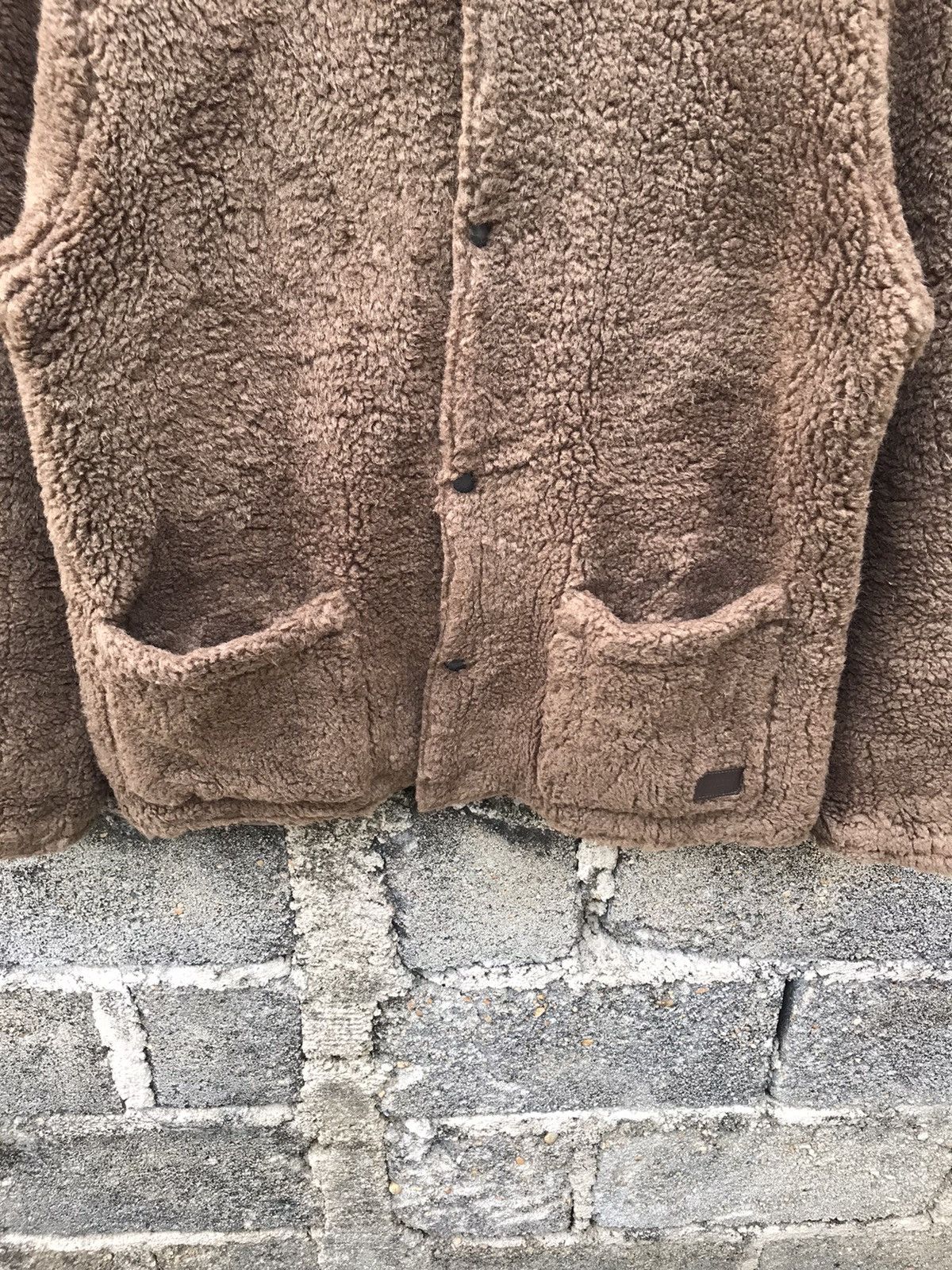 Japanese Brand × Vintage ⚡️Vintage Armen France Button Fleece Jacket Size S / US 4 / IT 40 - 4 Thumbnail