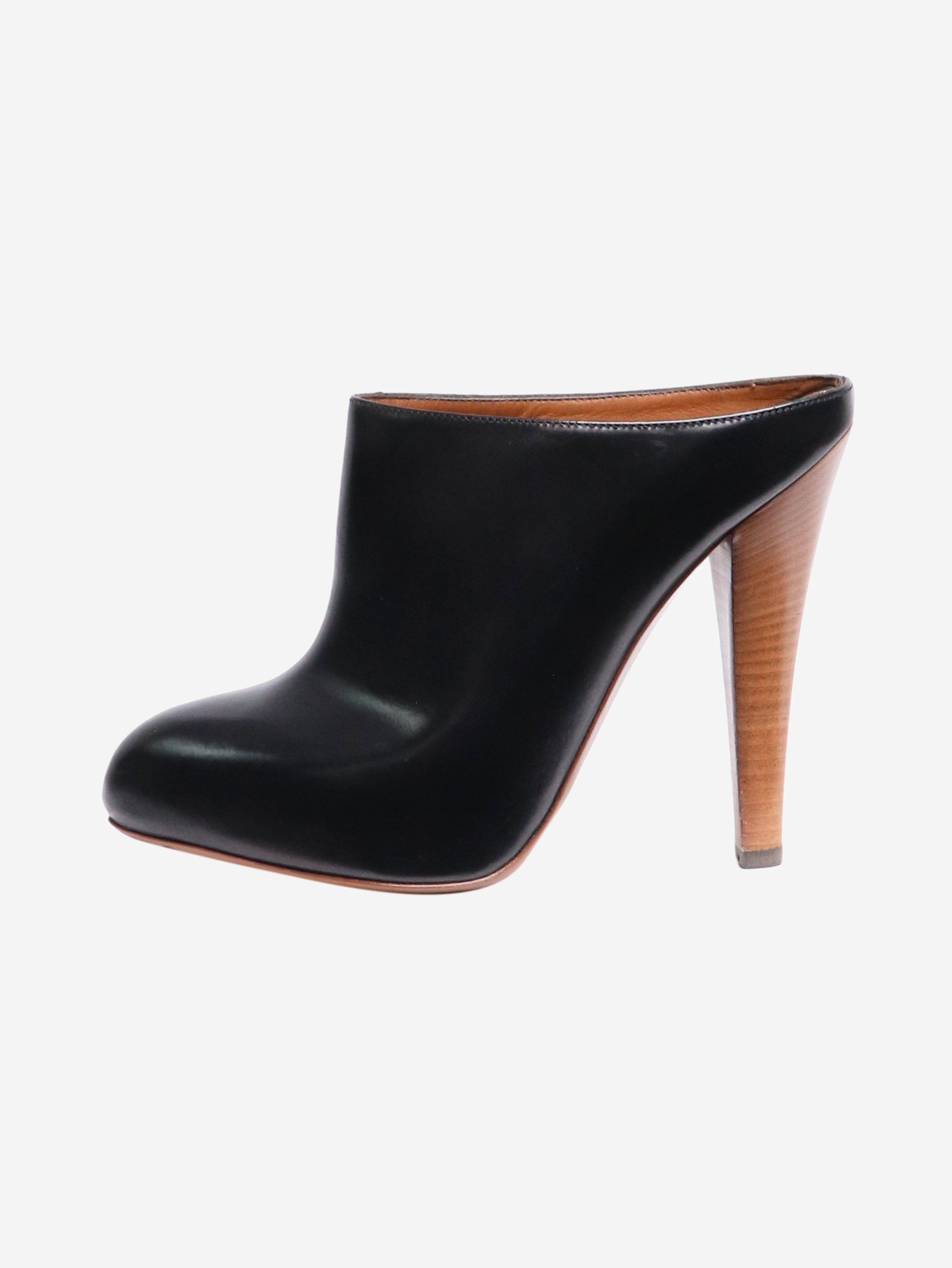 Other Black leather clog mules - EU 35 Size US 4 / IT 34 - 1 Thumbnail