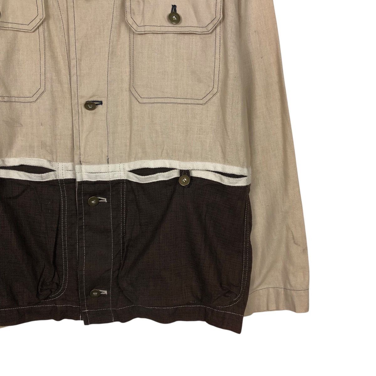 Japanese Brand 📌Double Tone Chore Worker Jacket Pia Sports Issey Miyake Size US M / EU 48-50 / 2 - 6 Thumbnail