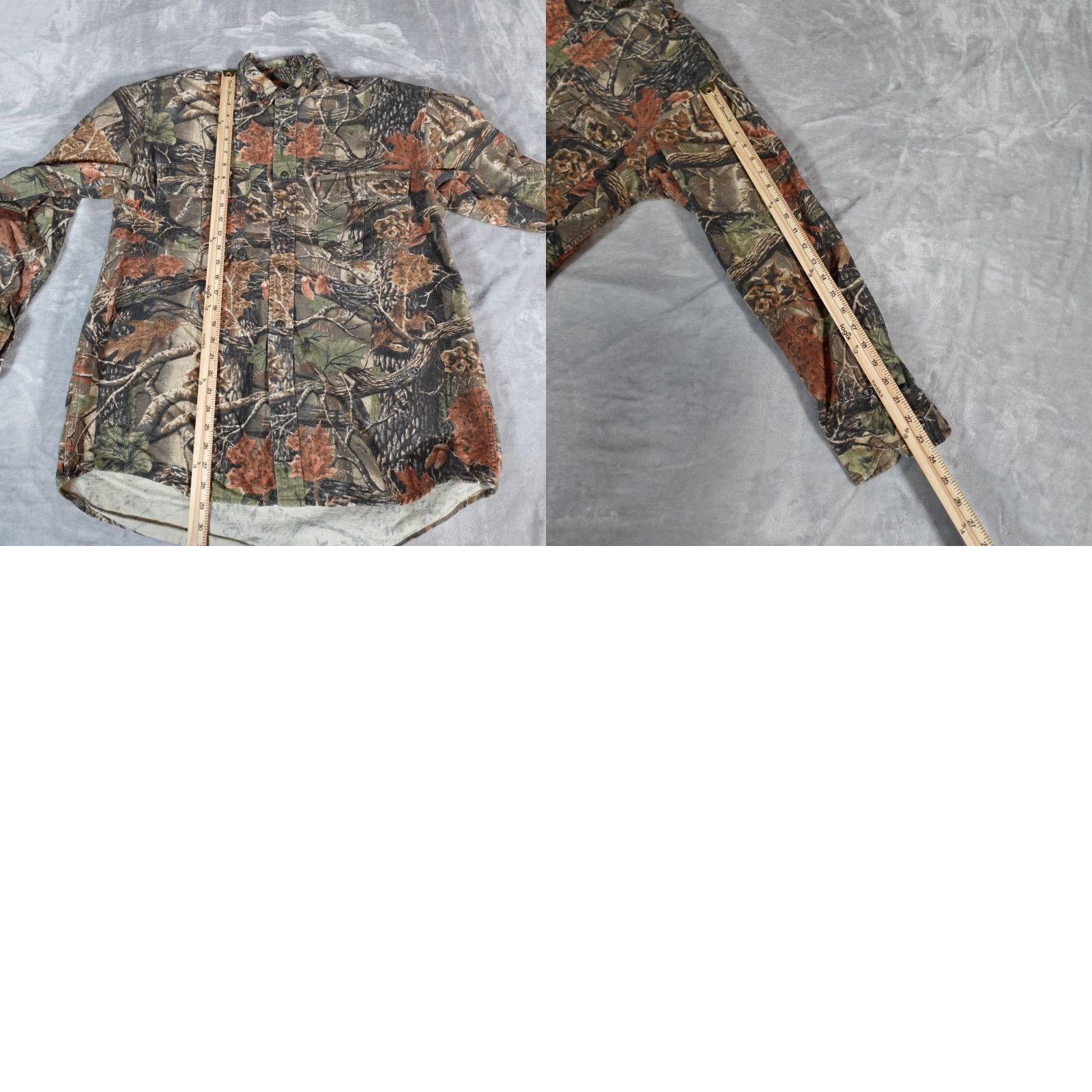 Vintage Cabela's Men’s LT Camouflage 3D Camo Button Shirt Outdoors Casual Workwear Cotton Tall Size Size US L / EU 52-54 / 3 - 8 Thumbnail
