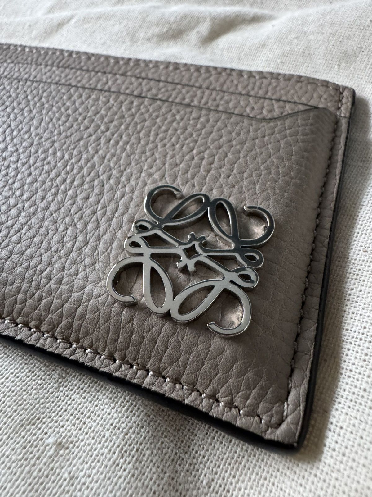 Loewe Loewe Anagram Card Holder Size ONE SIZE - 3 Thumbnail