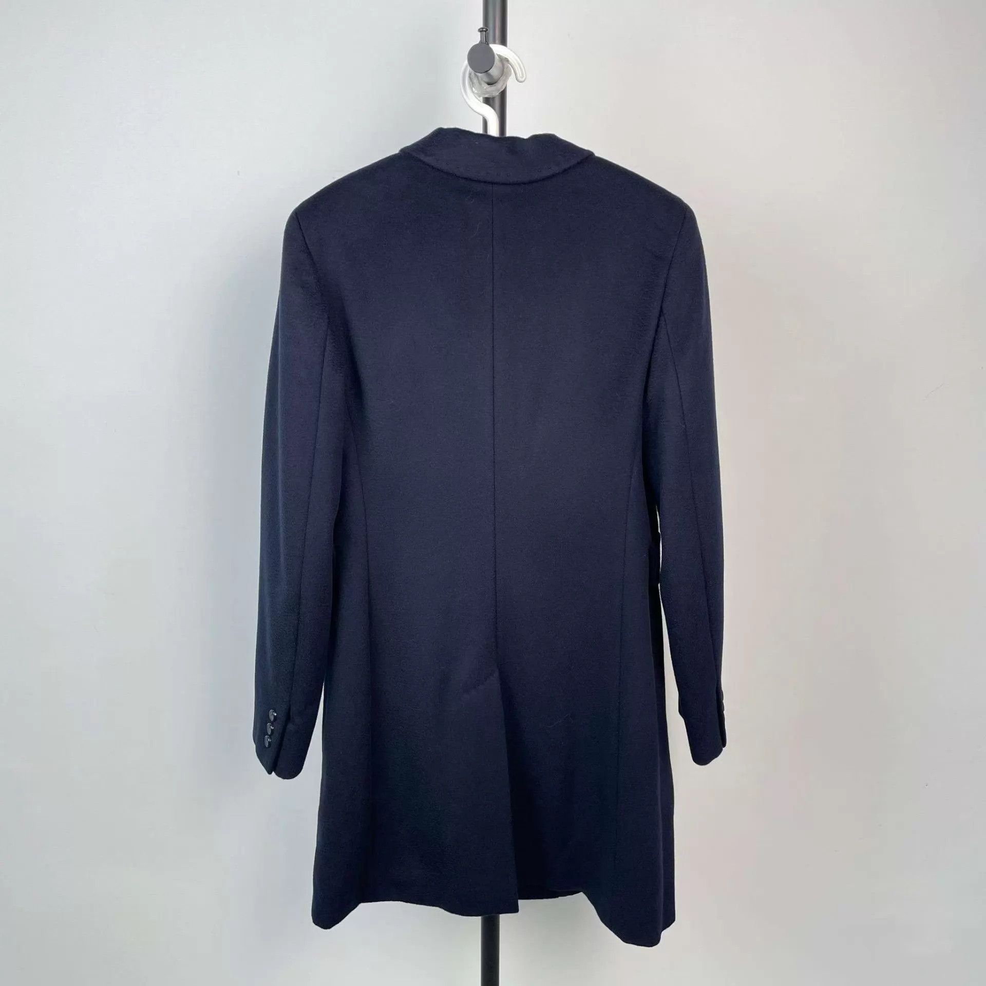 Max Mara Max Mara mid-length cashmere coat navy Size M / US 6-8 / IT 42-44 - 2 Thumbnail