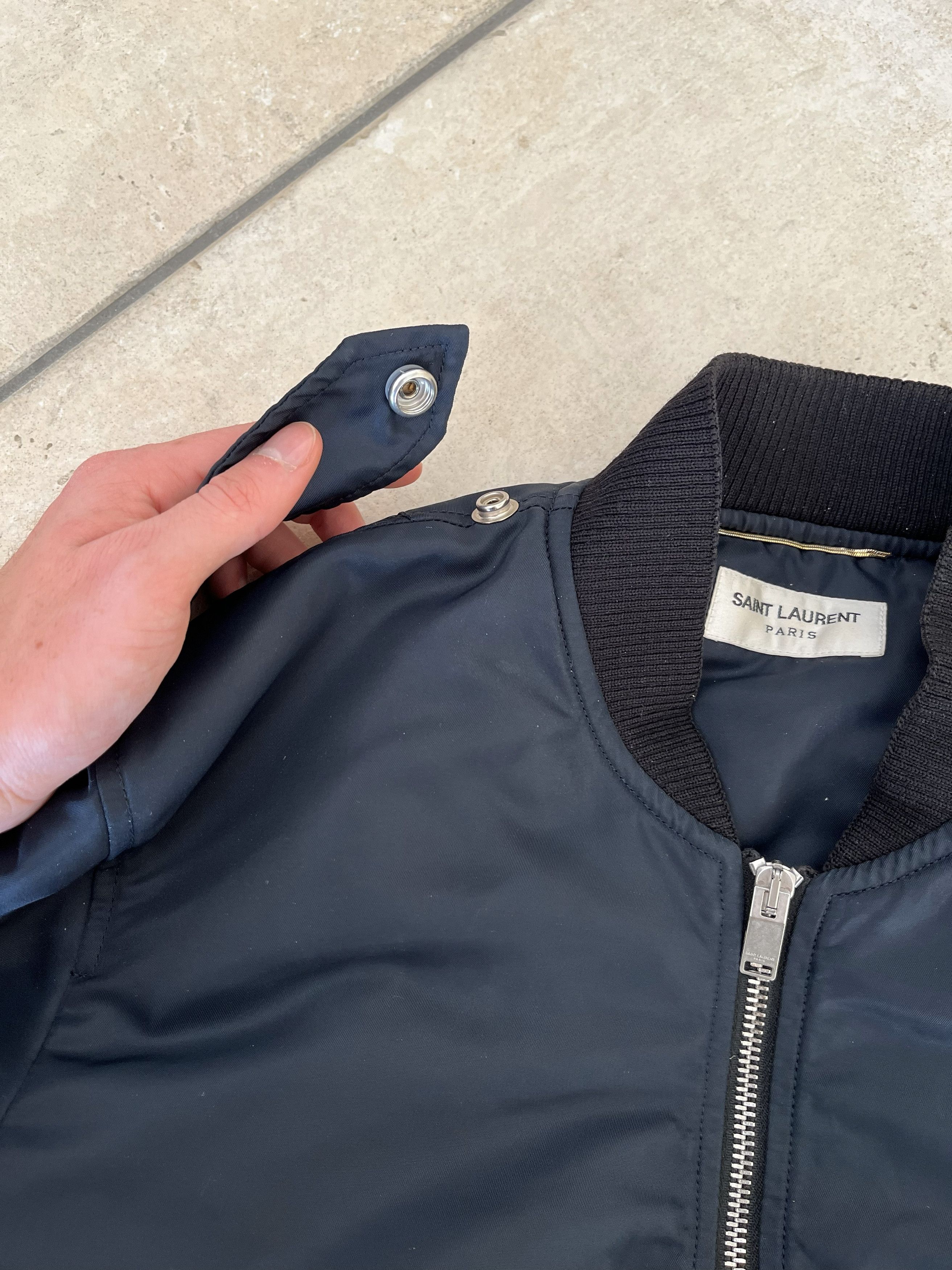 Saint Laurent Paris FW16 Saint Laurent Paris Bomber Jacket Size XS / US 0-2 / IT 36-38 - 6 Thumbnail