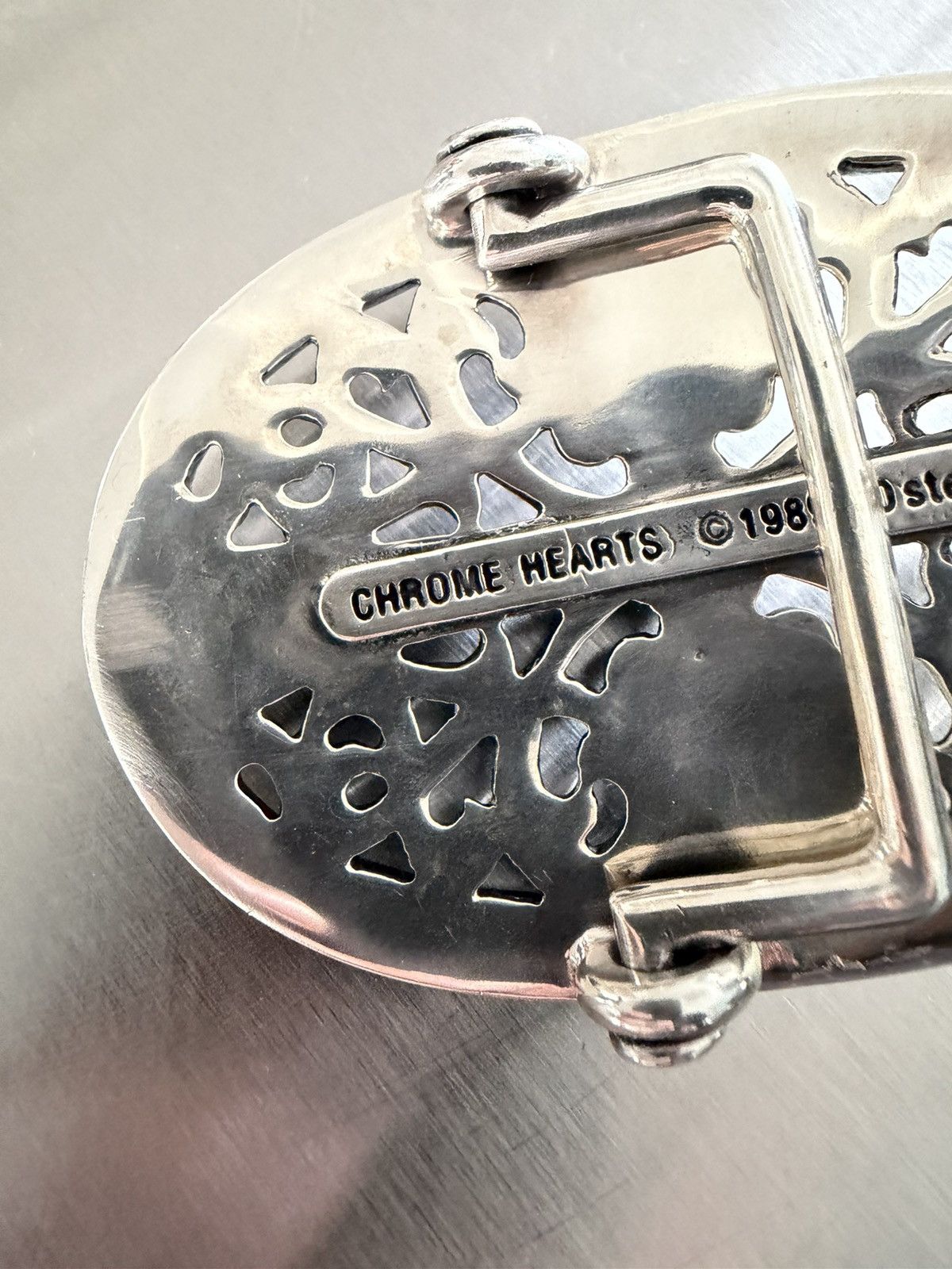 Chrome Hearts Chrome Hearts Oval Belt Buckle Size ONE SIZE - 5 Thumbnail
