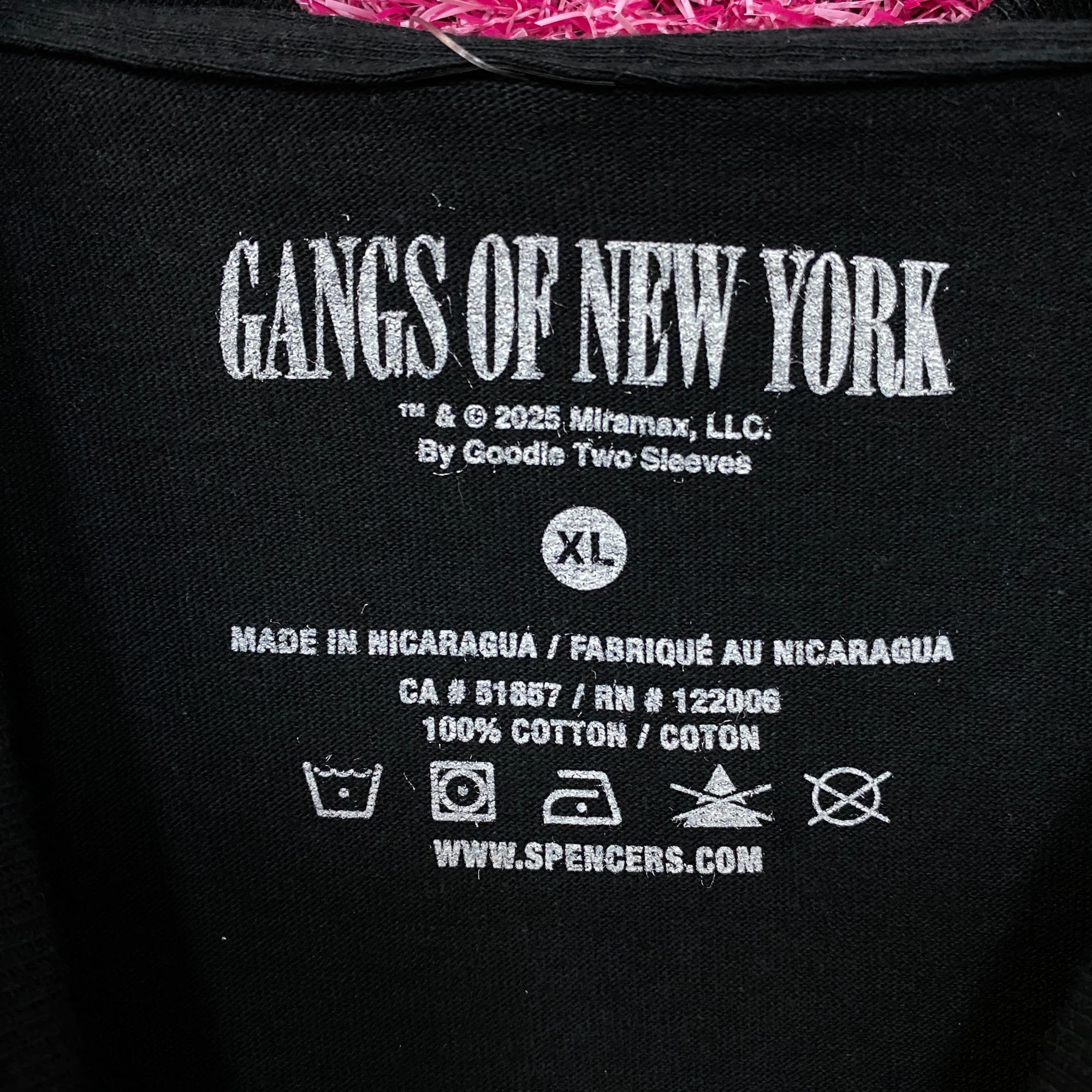 Other Bill The Butcher Gangs Of New York Portrait Graphic T-Shirt Size US XL / EU 56 / 4 - 4 Thumbnail