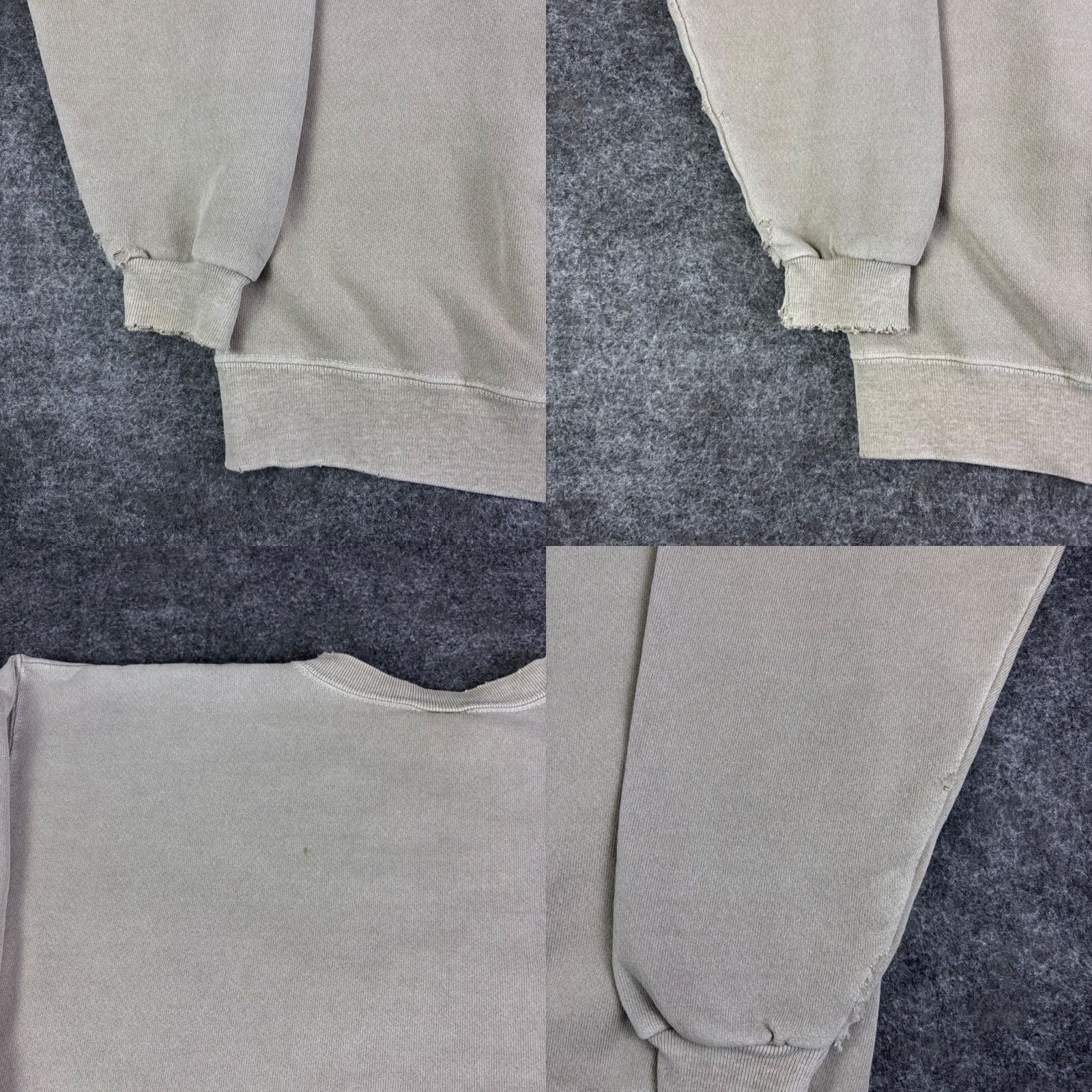 Vintage VINTAGE LA Loving Sweatshirt Shirt Tan Beige Distressed 1990s Heavyweight Long Sleeve L Womens Mens Size US L / EU 52-54 / 3 - 8 Thumbnail