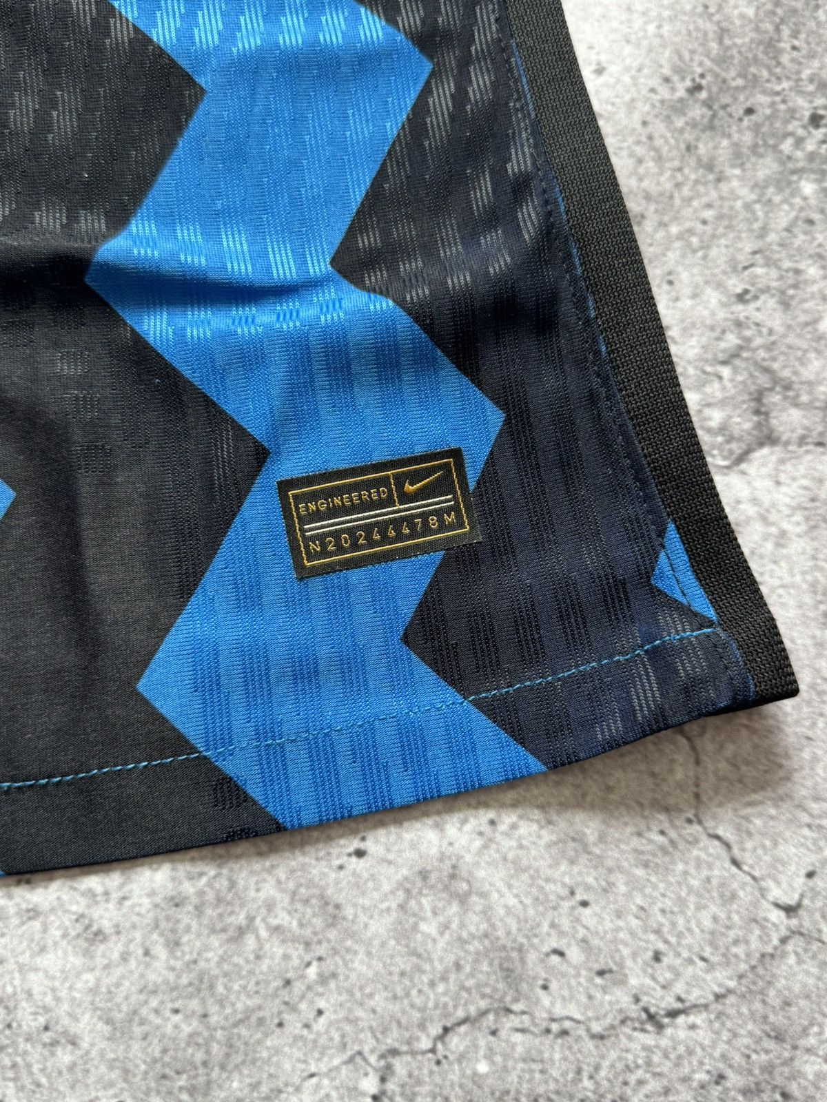 Nike 🔥NIKE INTER MILAN 2020/21 HOME PLAYER ISSUE VAPORKNIT JERSEY Size US L / EU 52-54 / 3 - 6 Thumbnail