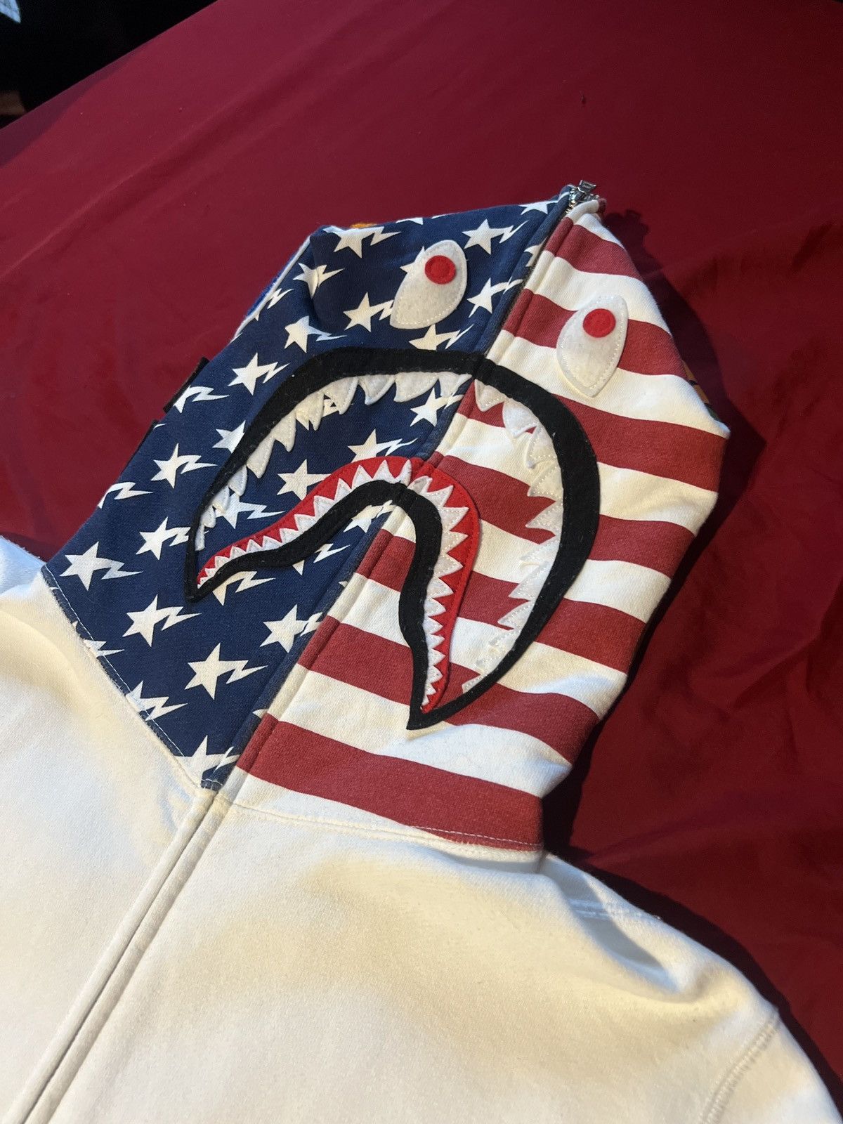 Bape BAPE USA Flag Hoodie Size US L / EU 52-54 / 3 - 4 Thumbnail