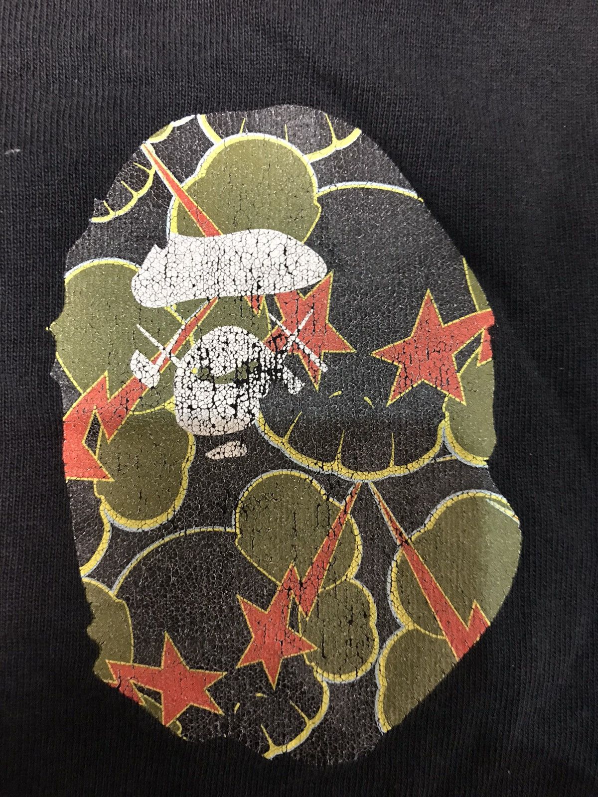 Bape × Kaws Bape Kaws Ape Head Tee Size US M / EU 48-50 / 2 - 3 Thumbnail