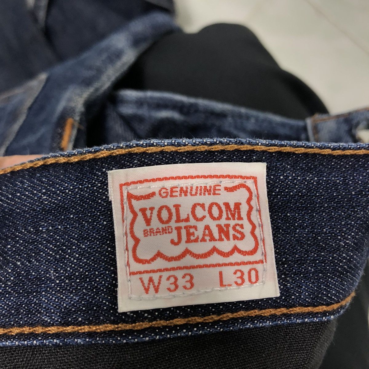 Japanese Brand 🔥90s Vintage Distressed Denim Jeans Black Bart Volcom Japan Size US 34 / EU 50 - 16 Thumbnail
