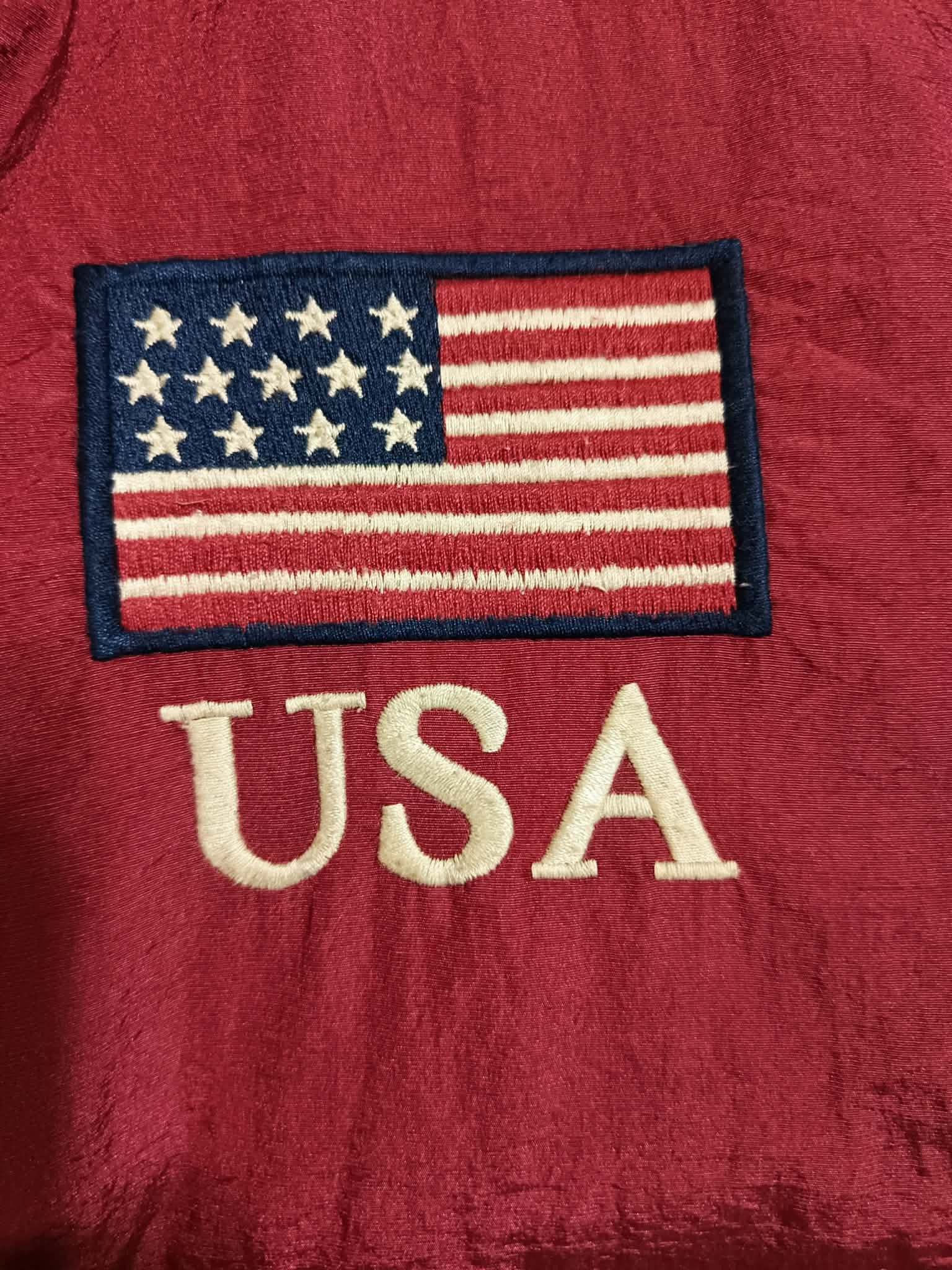 Polo Ralph Lauren Vintage Polo Ralph Lauren Big Pony Logo USA Puffer Jacket Size US XL / EU 56 / 4 - 4 Thumbnail