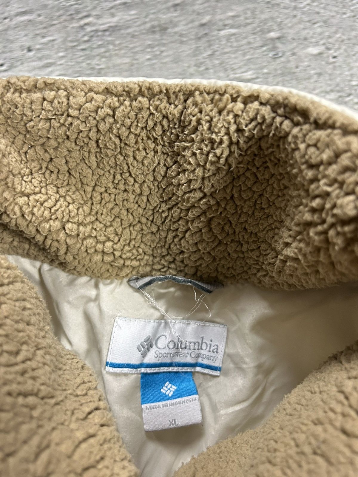 Columbia Columbia puffer jacket teddy sherpa fleece cream Size XL / US 12-14 / IT 48-50 - 7 Thumbnail