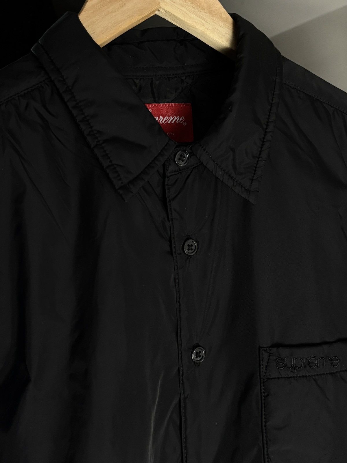 Supreme Supreme 22AW Nylon Filled Shirt Jacket Overshirt Size US S / EU 44-46 / 1 - 3 Thumbnail
