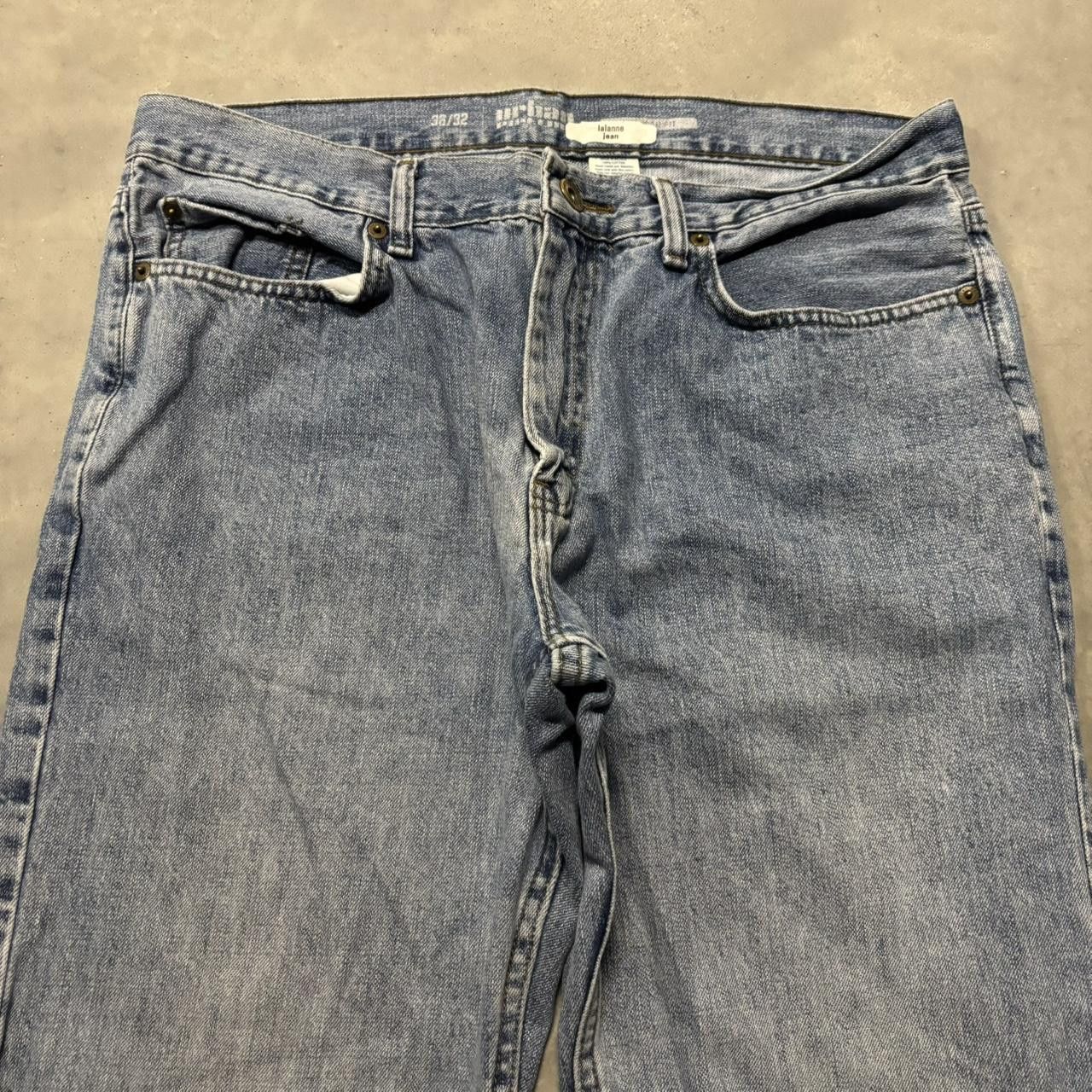Japanese Brand × Vintage Crazy Vintage Y2K/2000s Grunge Light Wash Essential Denim Jeans! Size US 36 / EU 52 - 5 Thumbnail