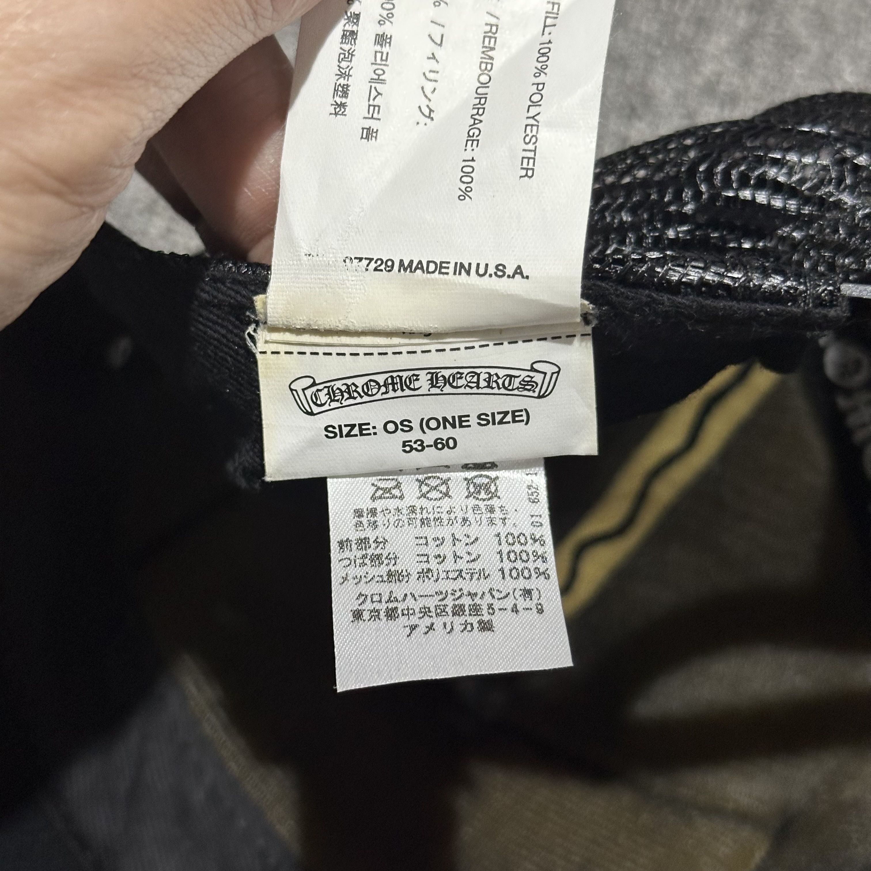 Chrome Hearts Chrome Hearts Trucker Hats Size ONE SIZE - 7 Thumbnail