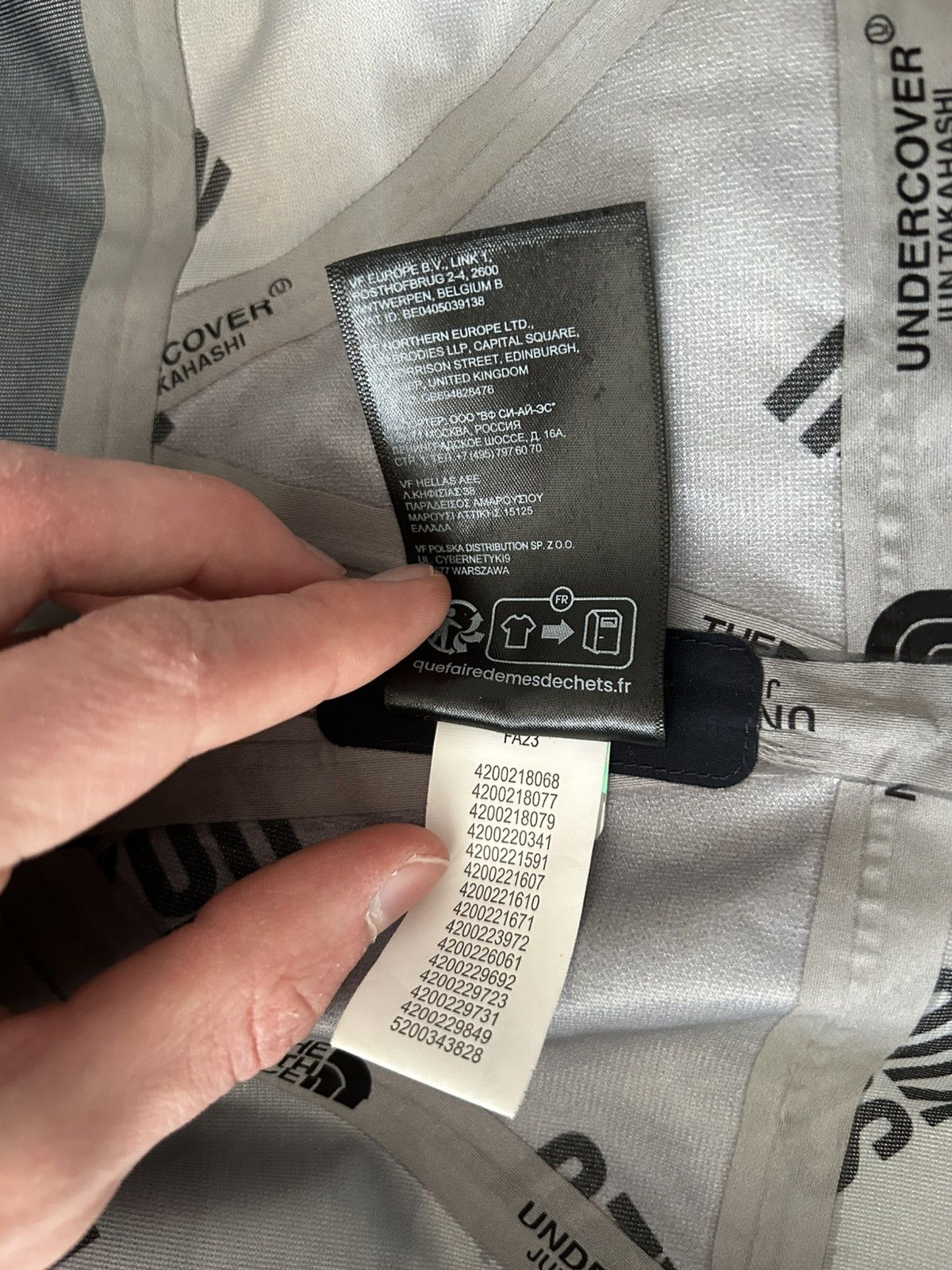 The North Face × Undercover Undercover North Face Raincoat Trenchcoat Size US XS / EU 42 / 0 - 14 Thumbnail