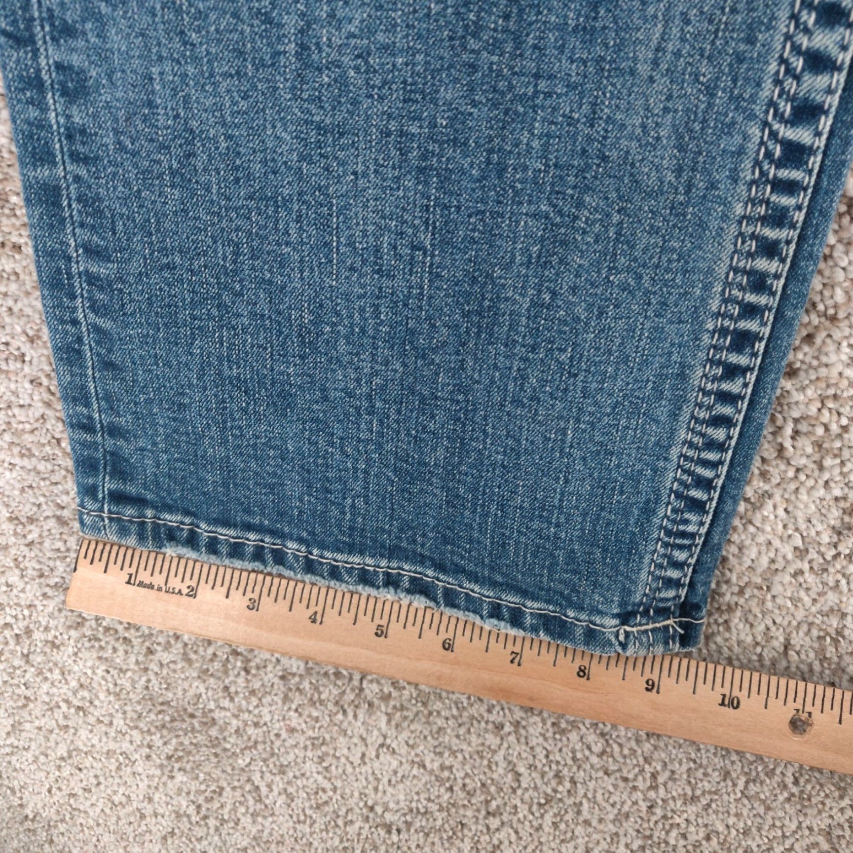 BKE BKE Fulton Jeans Mens 32X34 Blue Medium Wash Relaxed Straight Denim Pants Jeans Size US 32 / EU 48 - 6 Thumbnail