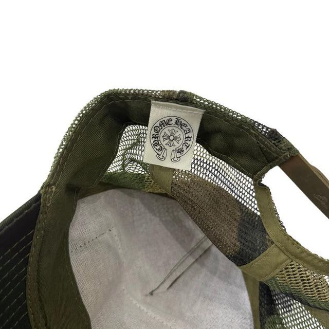 Chrome Hearts Vintage Chrome Hearts FUCK Hollywood Trucker Hat Camo Size ONE SIZE - 5 Thumbnail