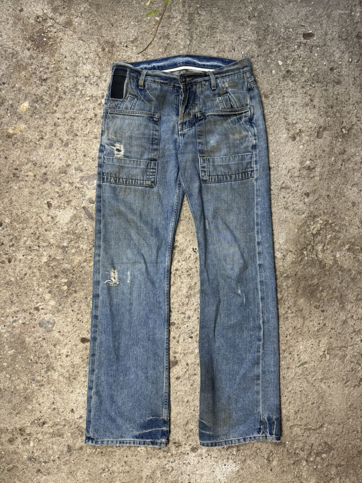 Rick Owens Slab Denim | Grailed
