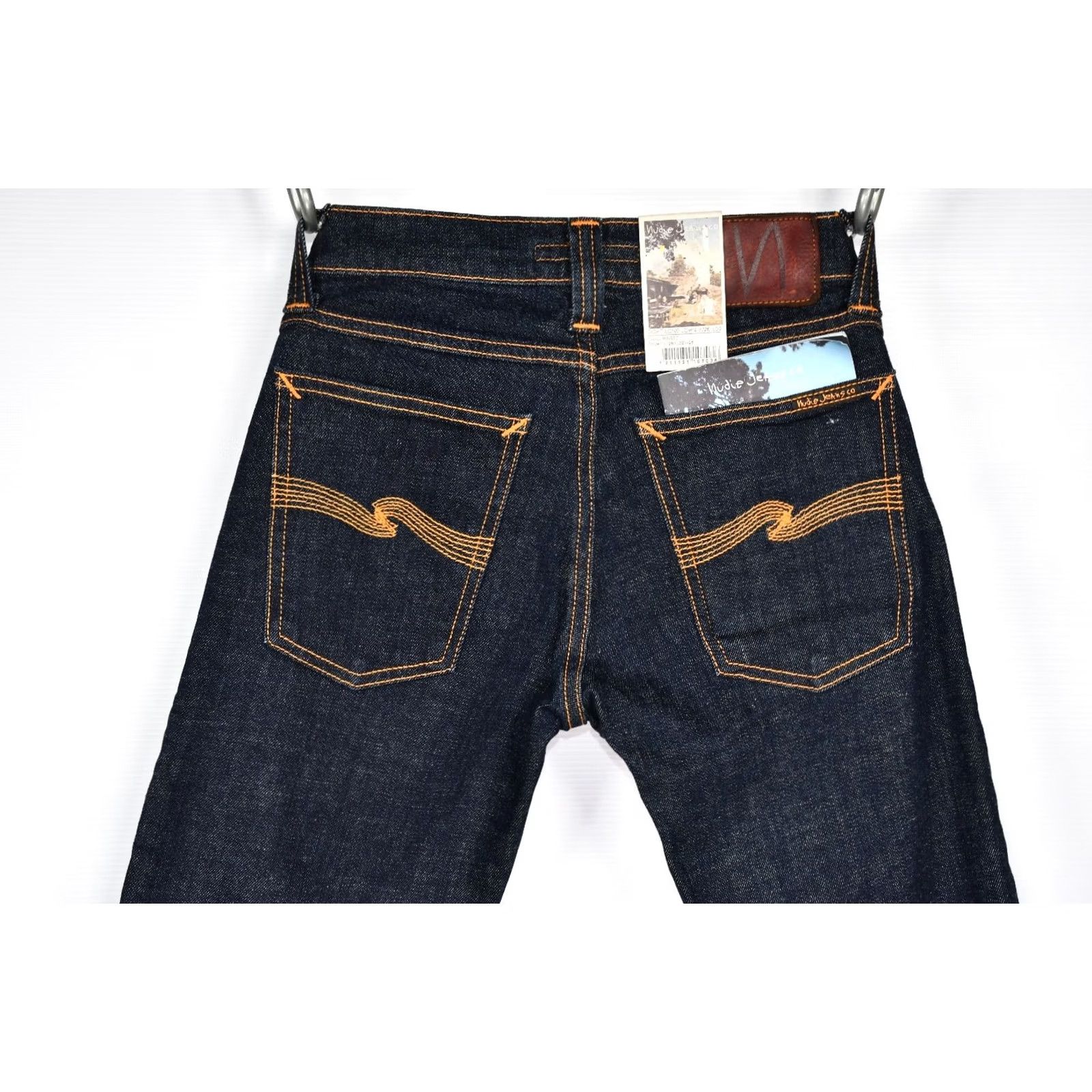 Nudie Jeans Nudie Jeans Tight Long John Twill Rinsed Women's Jeans W26 L32 Blue Slim 5-Pocket Denim Regular Size XS-XXL not needed Size 26" / US 2 / IT 38 - 6 Thumbnail