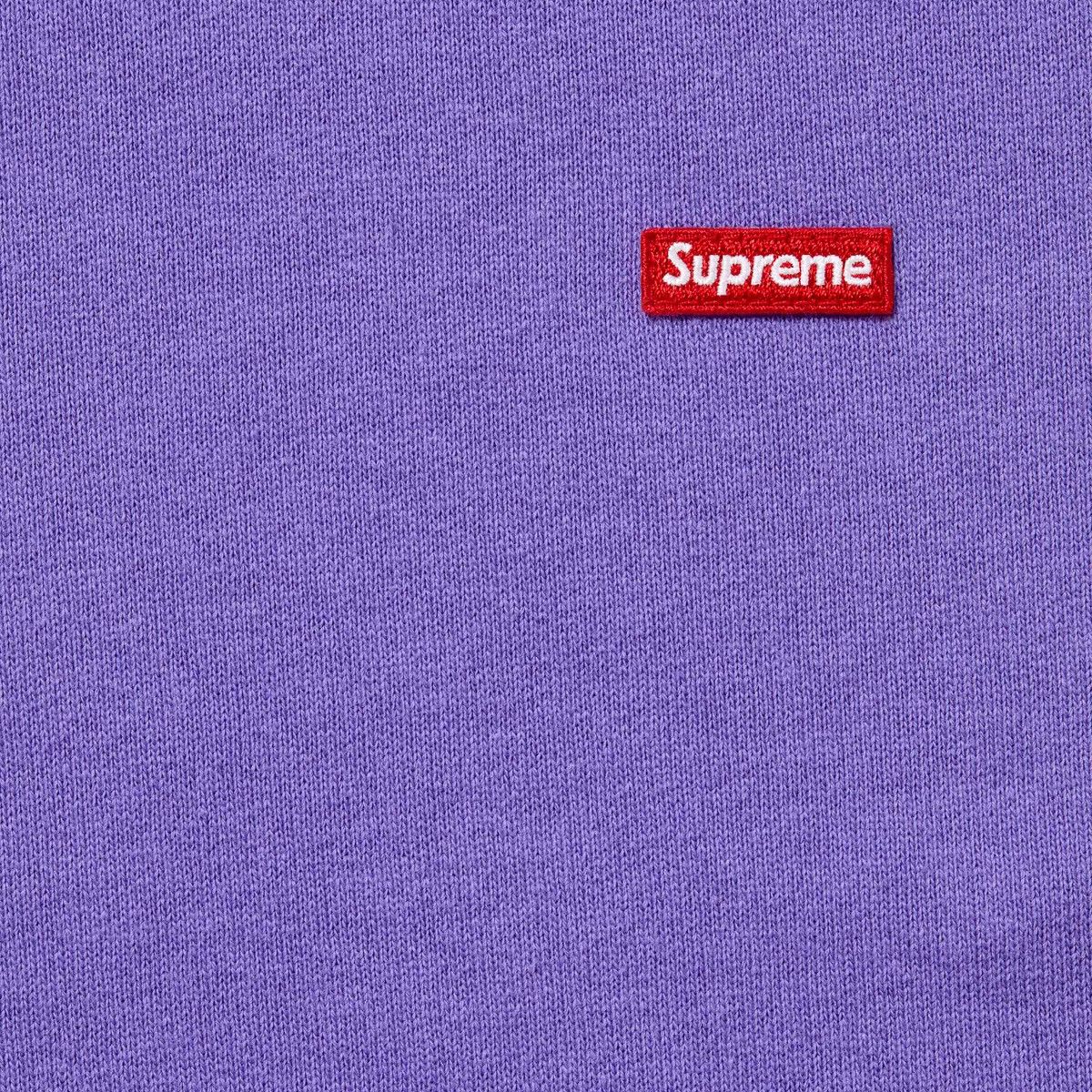 Hypebeast Supreme Small Box Hooded Sweatshirt Light Purple Deadstock Size US S / EU 44-46 / 1 - 2 Thumbnail