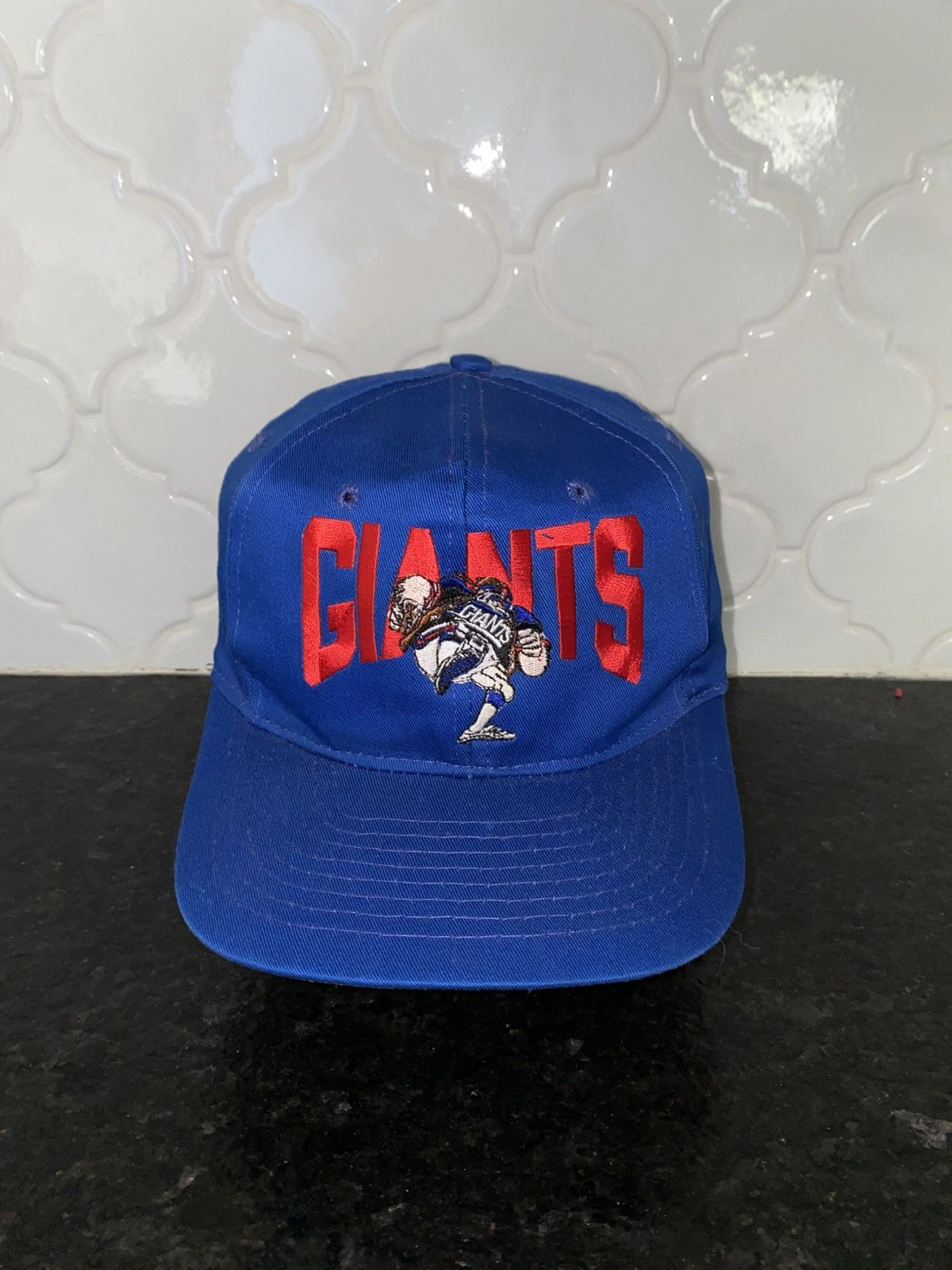 NFL Vintage 90s New york giants caricature snapback Size ONE SIZE - 1 Thumbnail