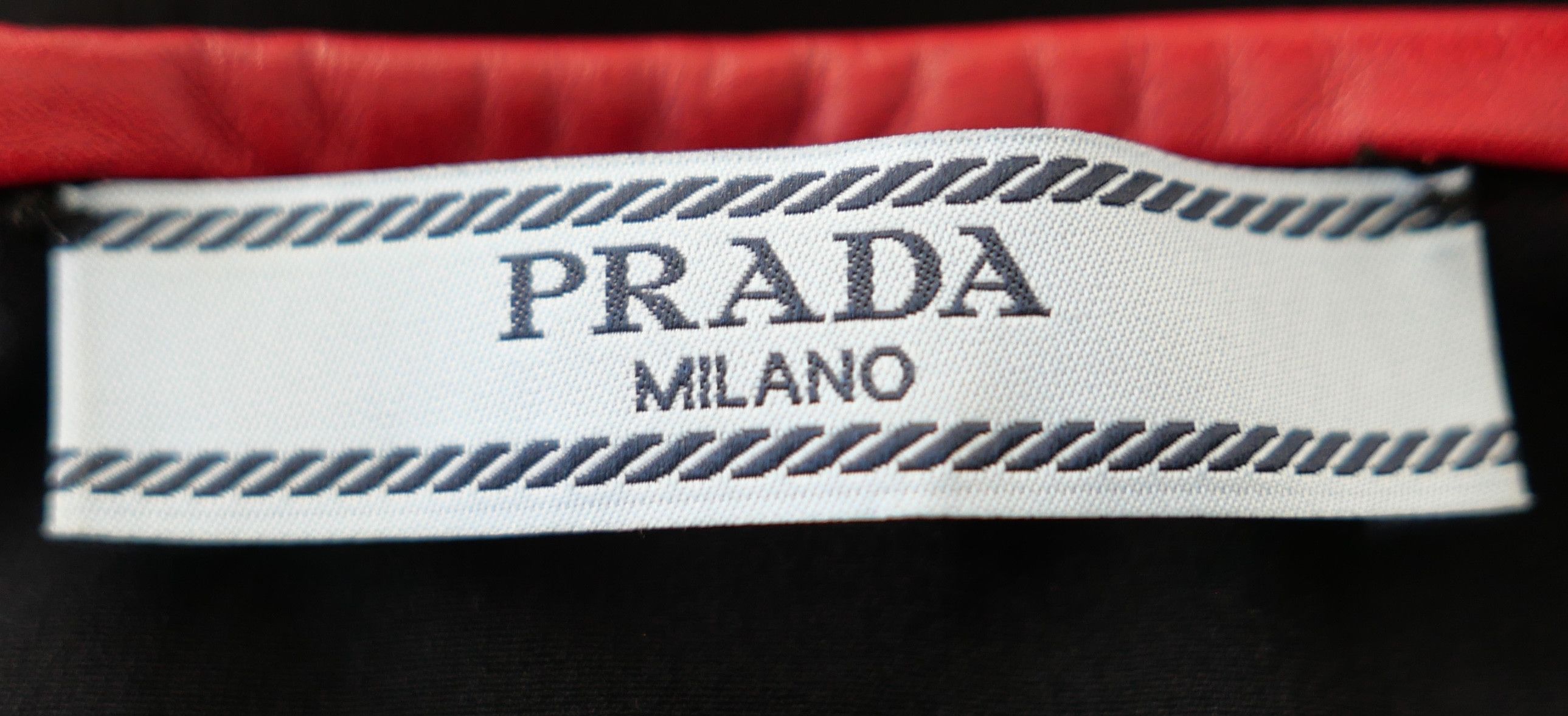 Prada Prada Fall 2014 Leather Strap Silk Dress Size M / US 6-8 / IT 42-44 - 5 Thumbnail