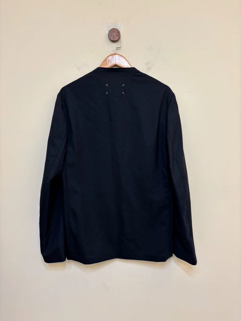 Maison Margiela Maison Margiela Collarless woven wool suit 2502-Nextarrow Size 52R - 8 Thumbnail