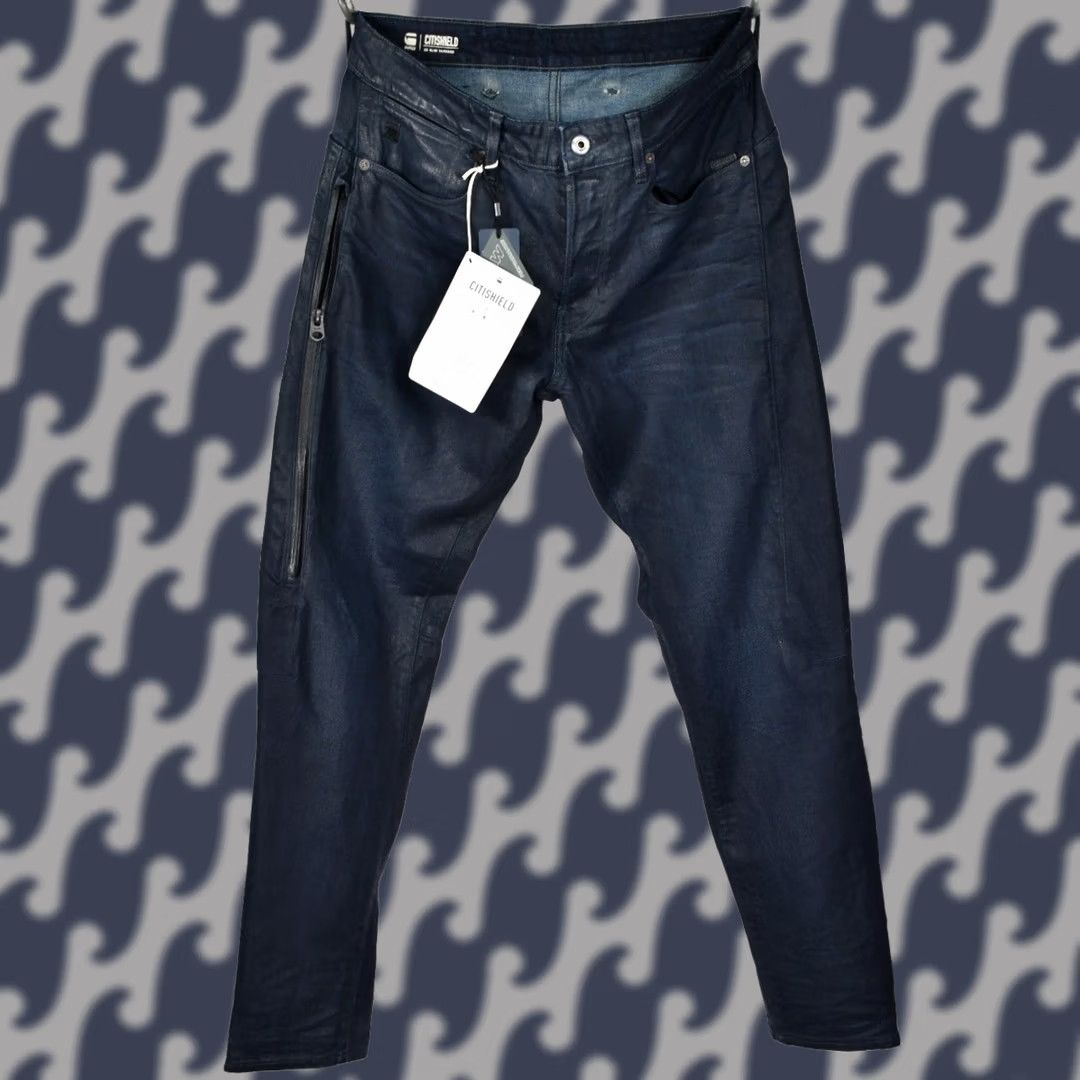 G-Star G-Star Citishield 3D Slim Tapered Higa Stretch Denim Jeans W32 L34 - Blue, 32x34, Slim Fit, Regular Type, Men Size US 32 / EU 48 - 1 Thumbnail