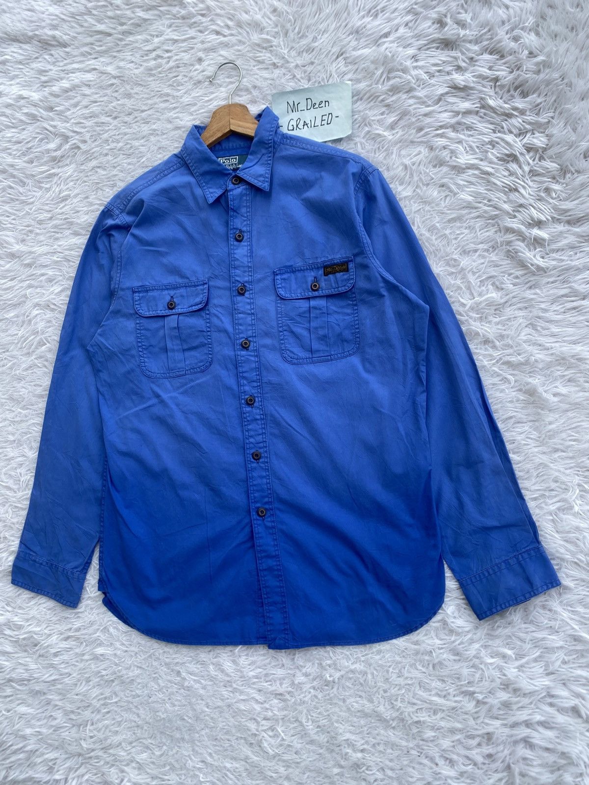 Polo Ralph Lauren Rare Polo by Ralph Lauren Buttons Up Shirt Size US M / EU 48-50 / 2 - 4 Thumbnail