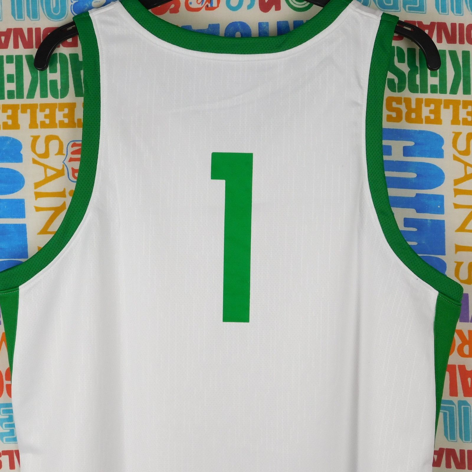 Nike Nike Oregon Ducks Basketball Jersey Size M NWT White Green Size US M / EU 48-50 / 2 - 8 Thumbnail