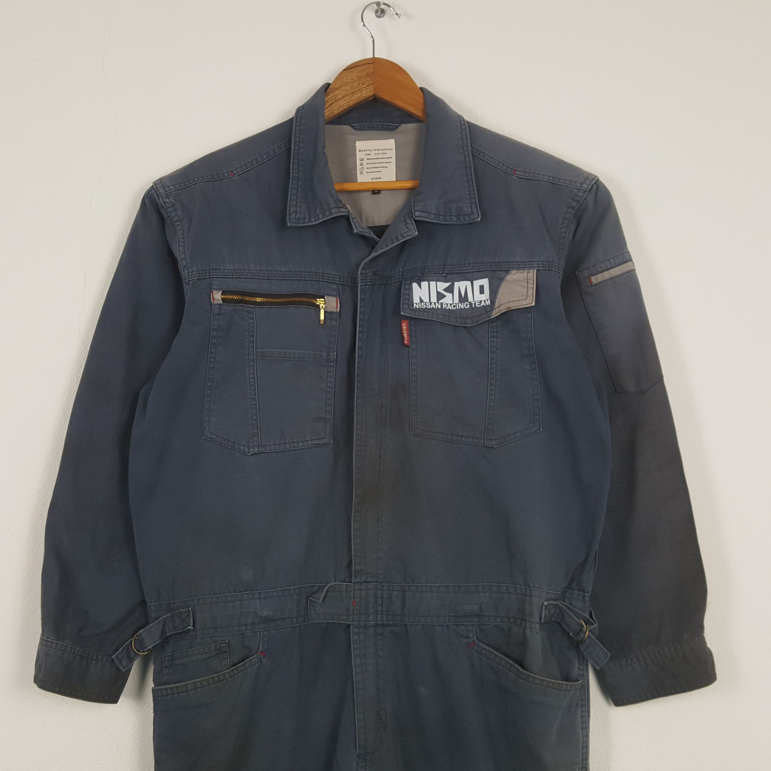 Japanese Brand × Vintage Vintage NISMO NISSAN Japan Racing Custom Coverall C295N1 Size US M / EU 48-50 / 2 - 5 Thumbnail