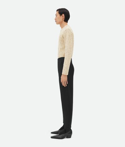 Bottega Veneta o1n1vont0125 Structured Cotton Stirrup Pant in Black Size US 30 / EU 46 - 3 Thumbnail