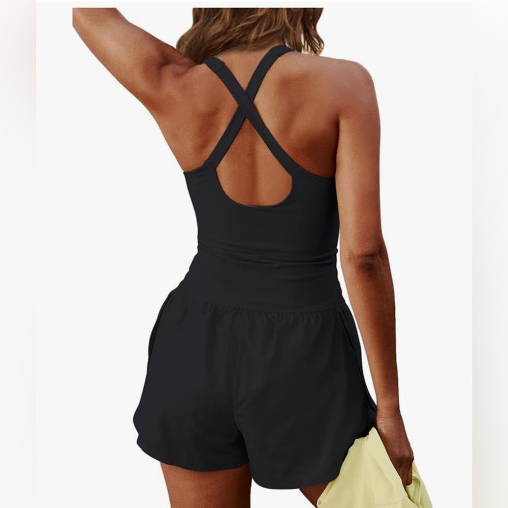 Other Amazon high-performance gym shorts high waisted workout Size 28" / US 6 / IT 42 - 3 Thumbnail