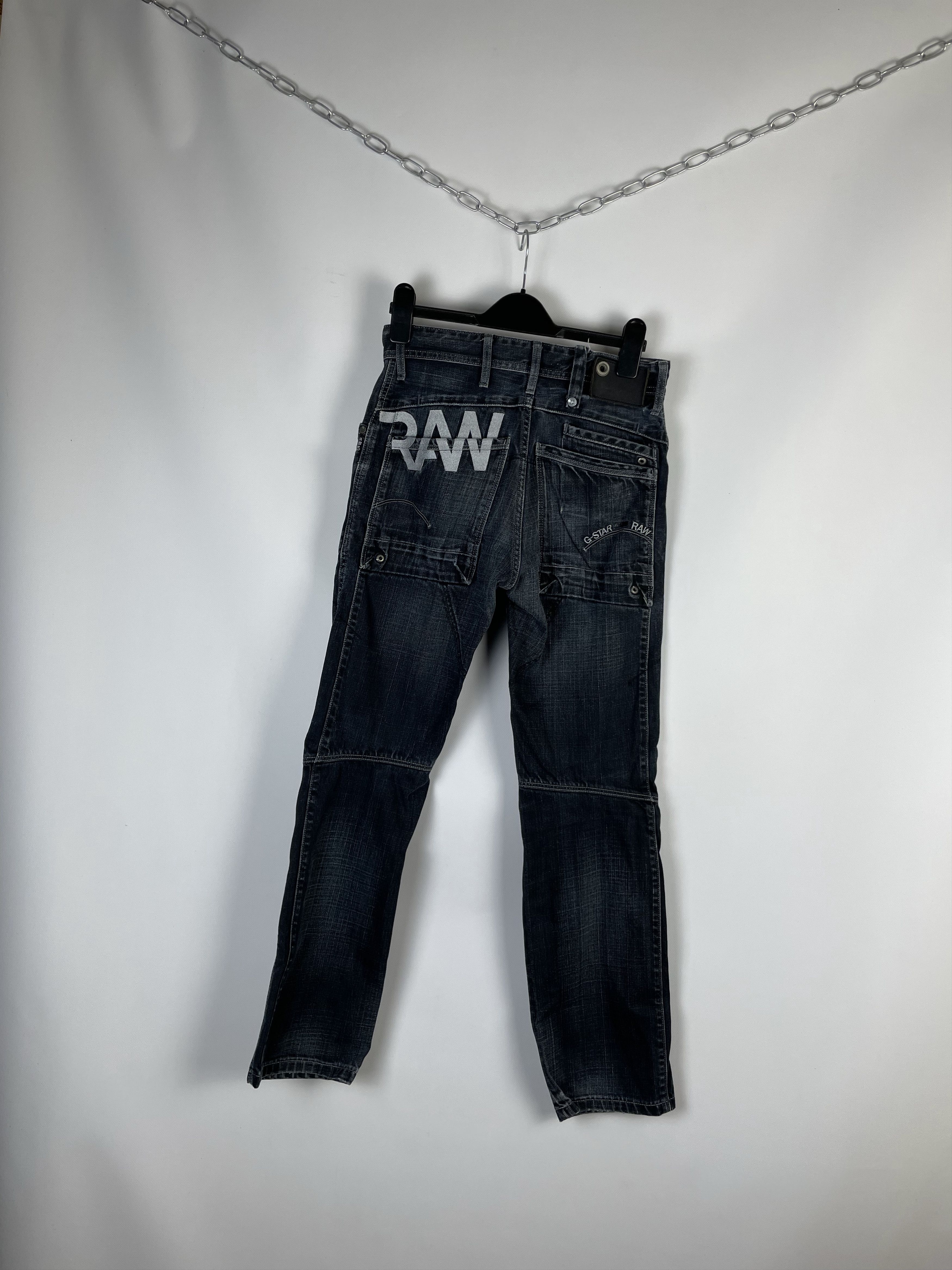 G-Star G-Star Raw Pants Double Knee Jeans Size US 28 / EU 44 - 2 Thumbnail